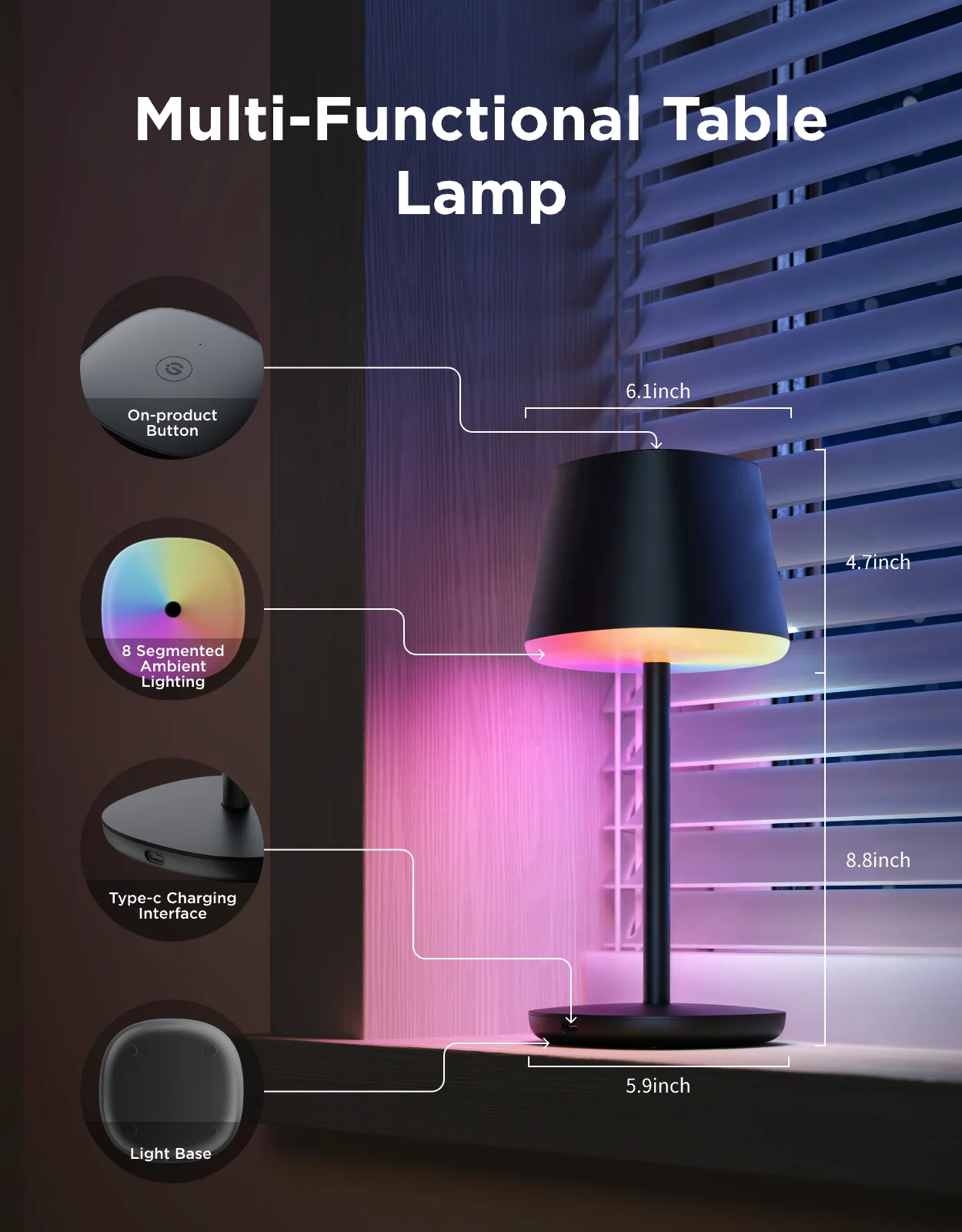 Govee Table Lamp Classic - Image 9