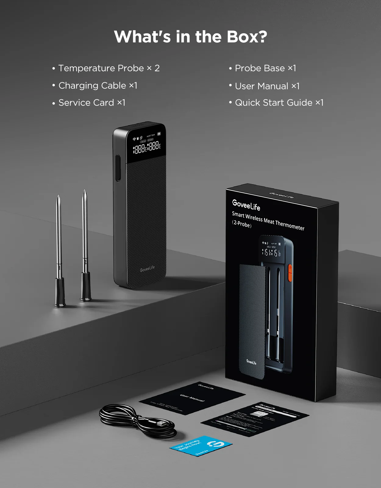 GoveeLife Bluetooth Wireless Meat Thermometer - Image 9
