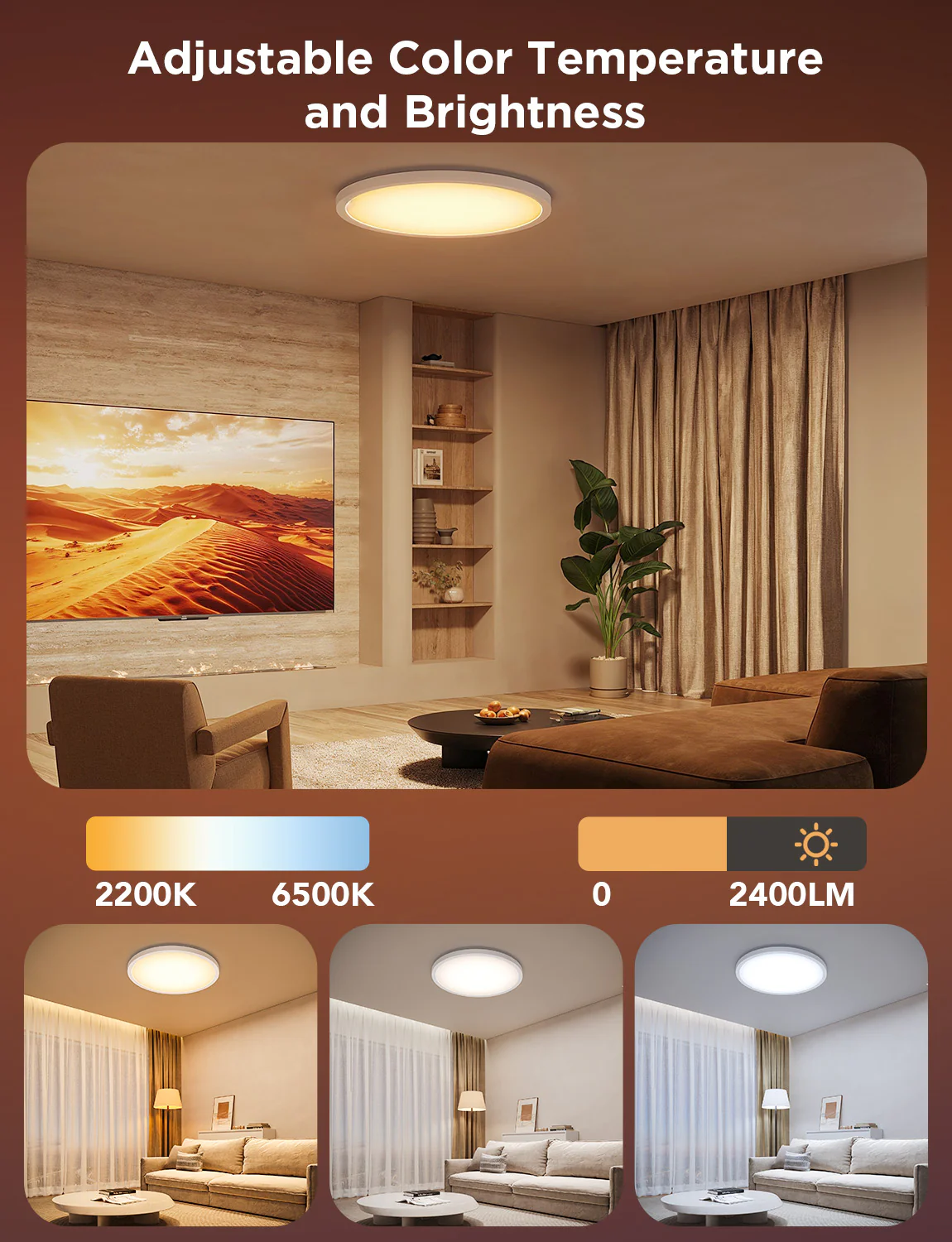 [Special Sales] Govee 12-Inch RGBWW + RGBIC Smart Ceiling Lights - Image 14