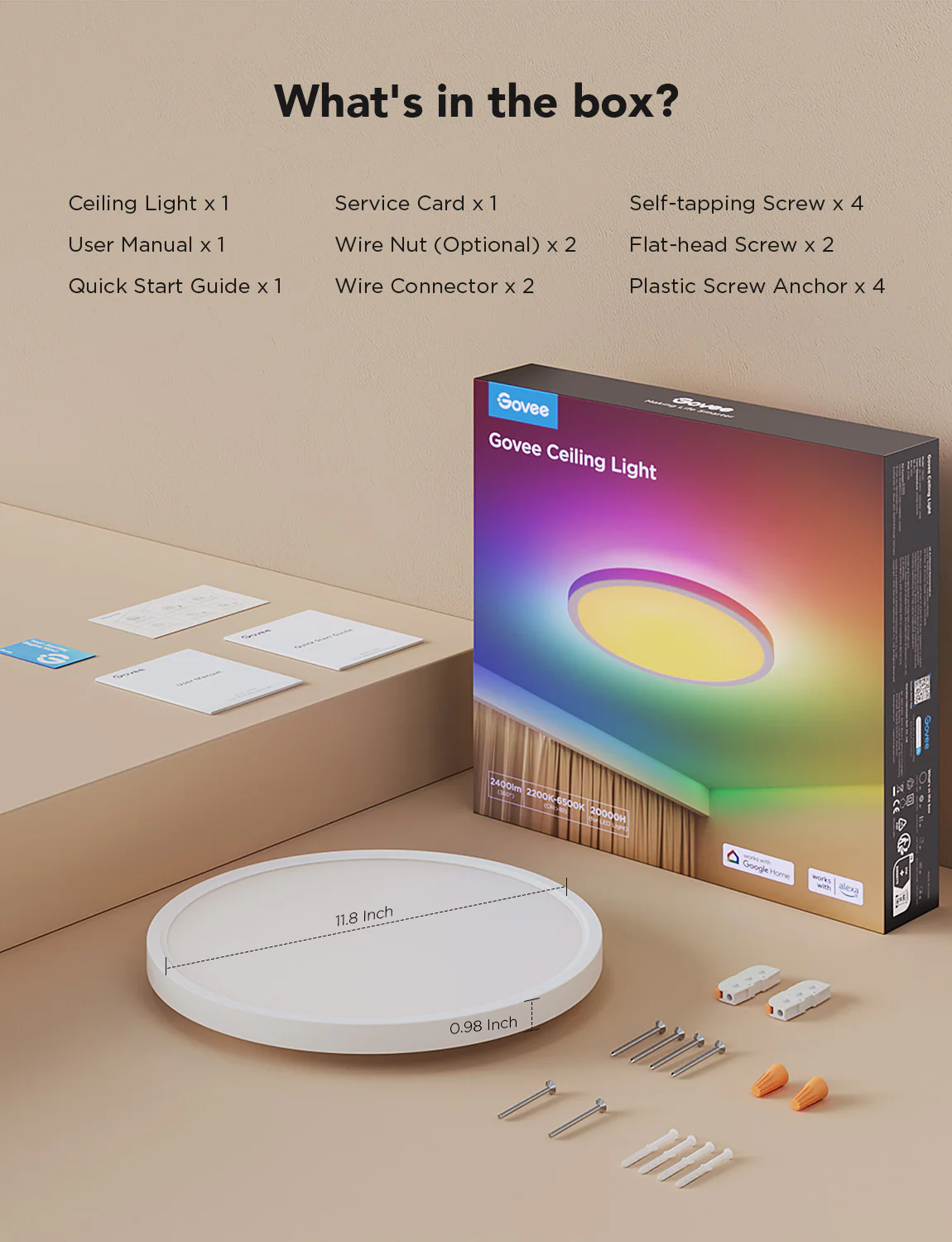 [Special Sales] Govee 12-Inch RGBWW + RGBIC Smart Ceiling Lights - Image 19