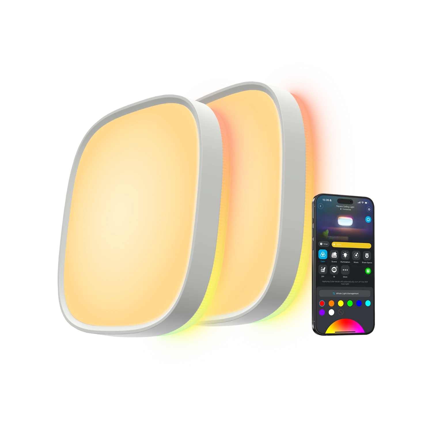 [Special Sales] Govee 12-Inch RGBWW + RGBIC Smart Ceiling Lights - Image 20