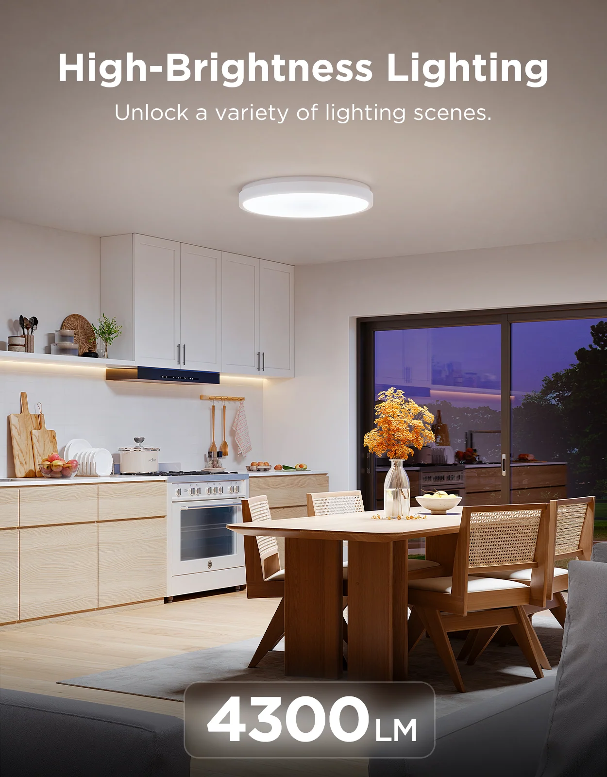 Govee 15-Inch RGBICWW Smart Ceiling Light Pro - Image 3