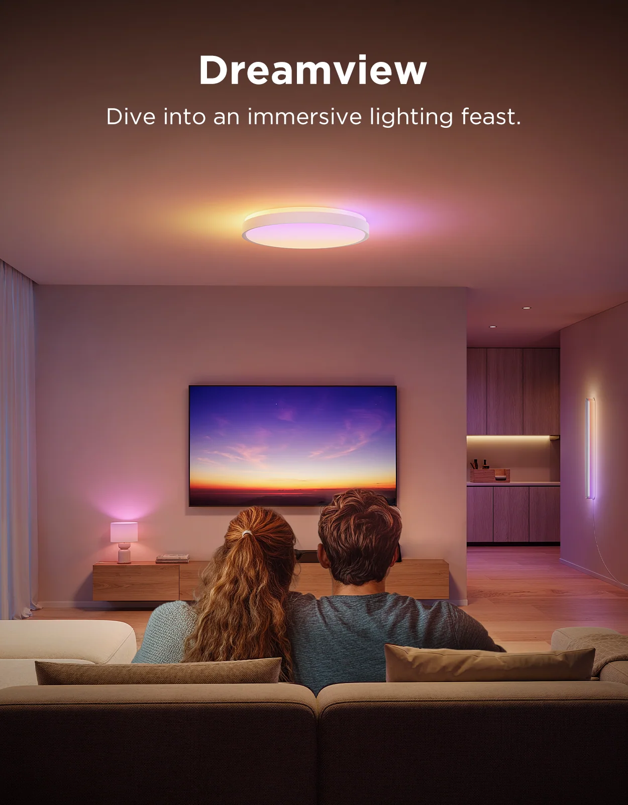 Govee 15-Inch RGBICWW Smart Ceiling Light Pro - Image 5