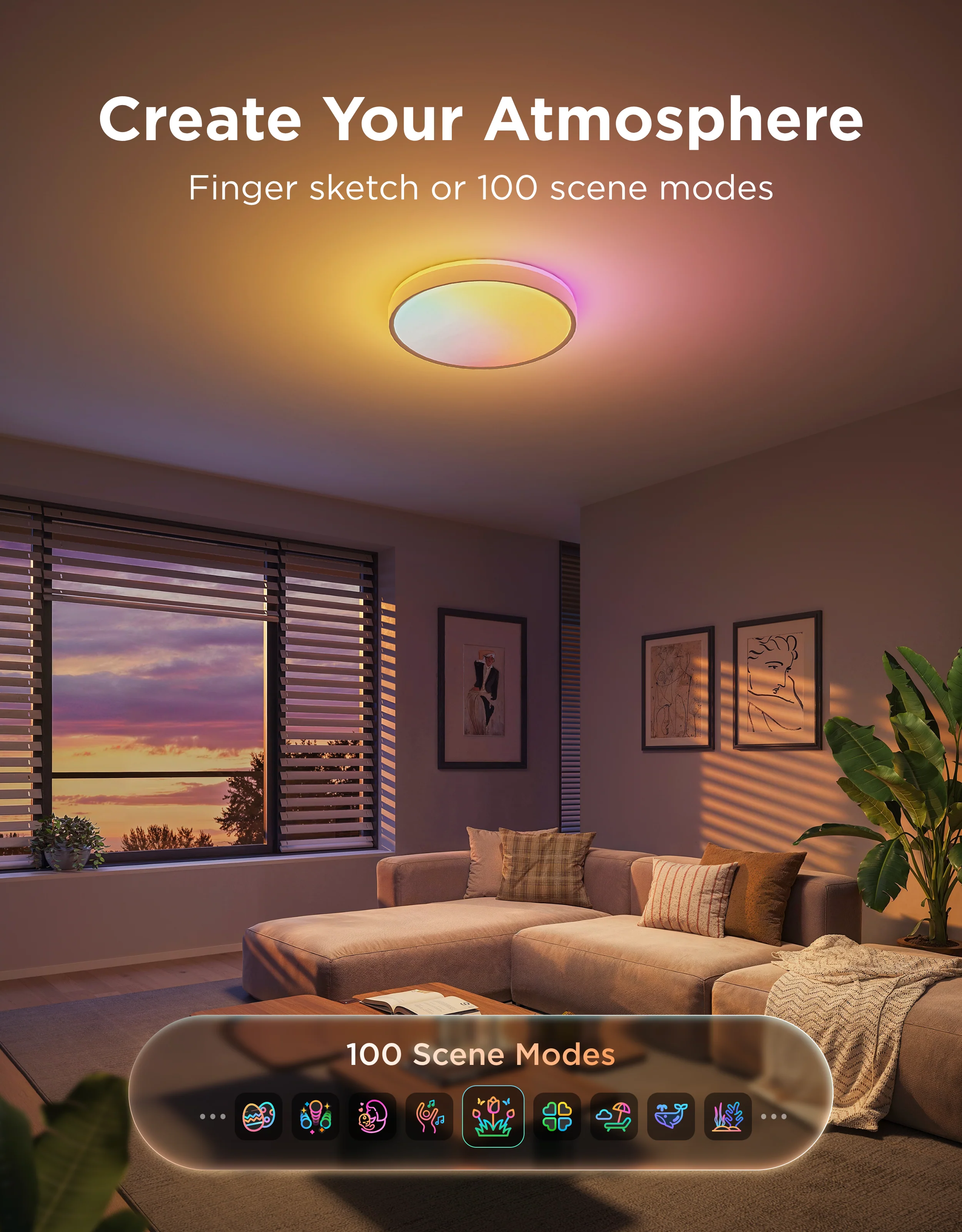 Govee 18-Inch Ceiling Light Pro - Image 4