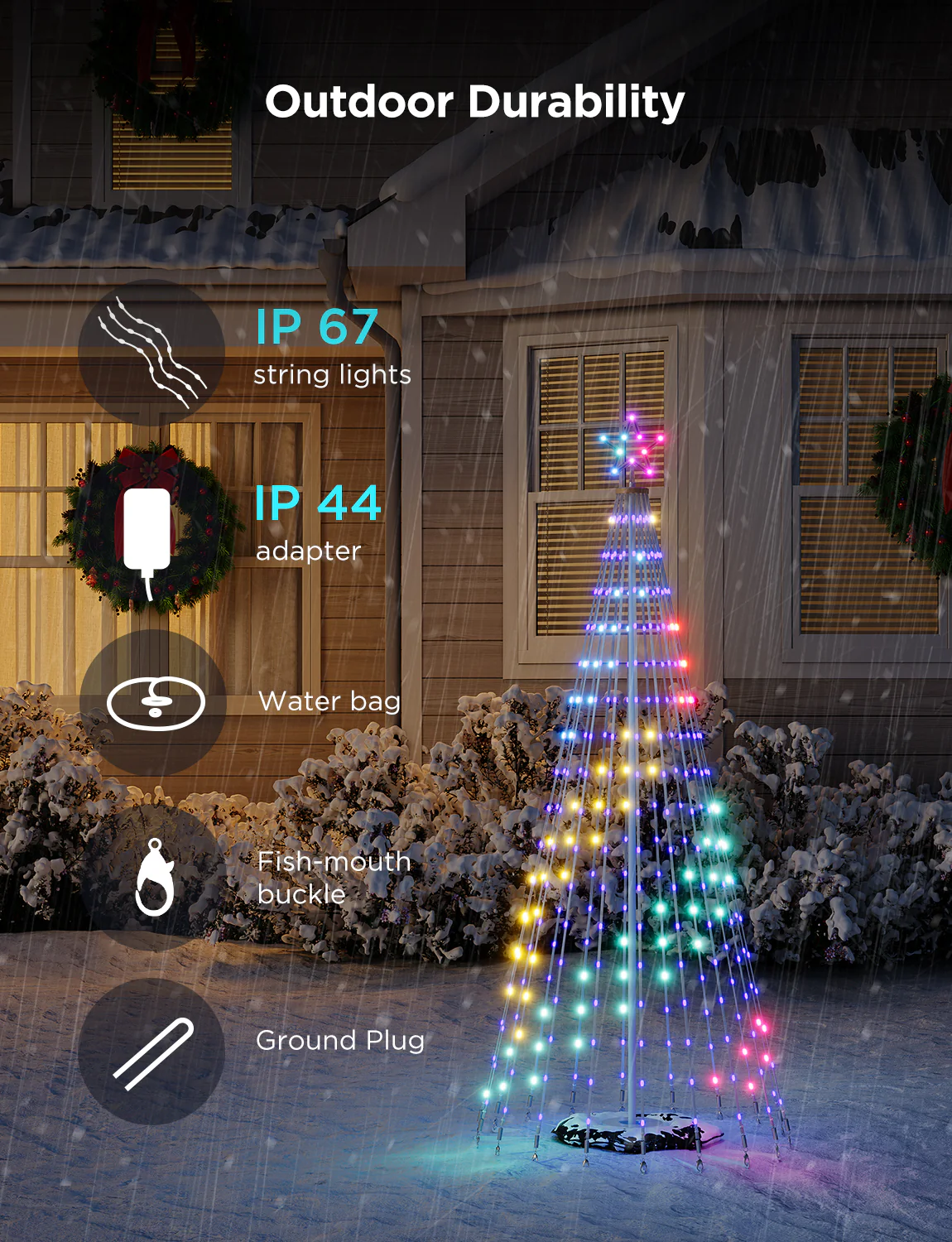 Govee Cone Tree Lights - Image 13