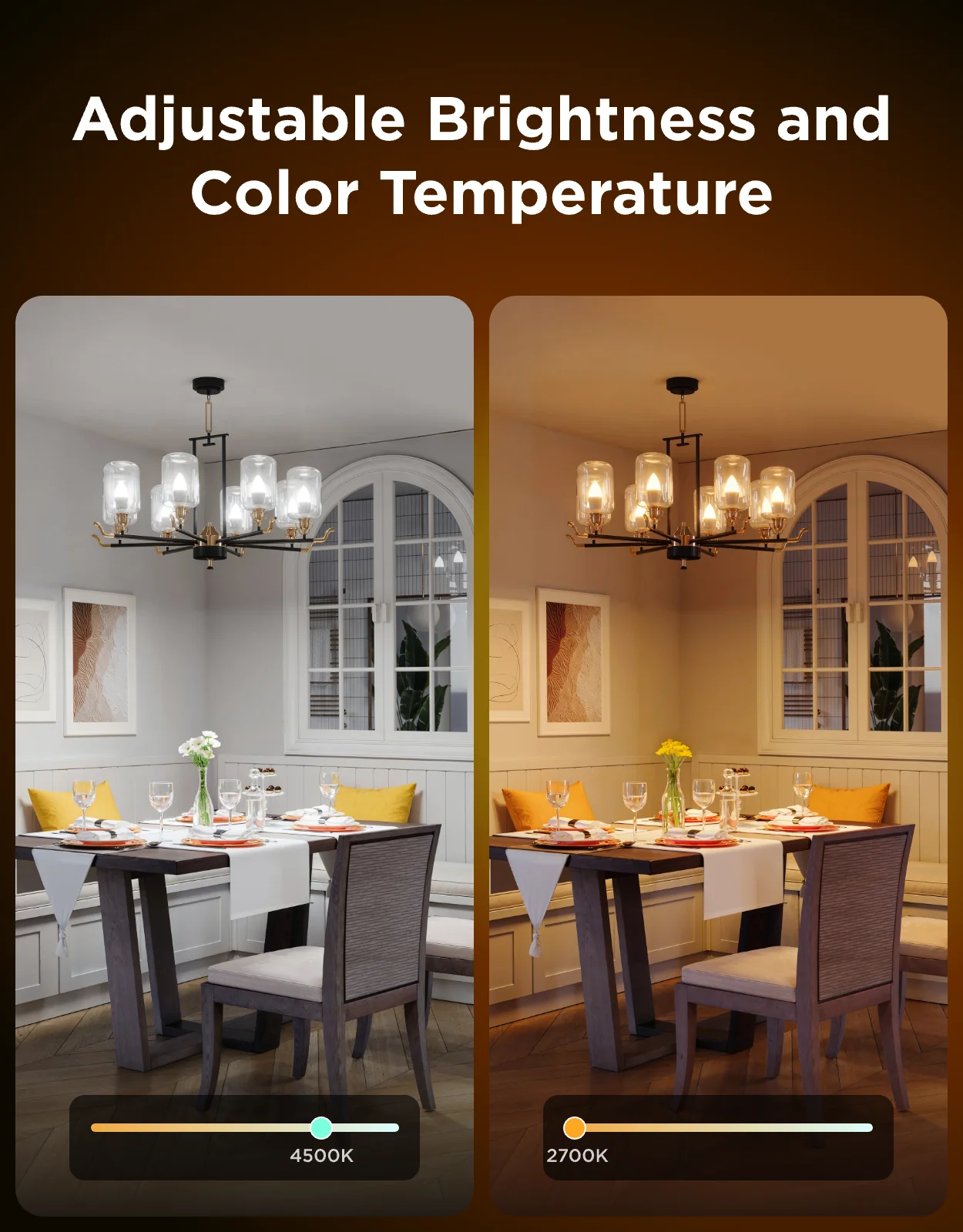 Refurbished Govee E12 Smart Candle Light Bulbs - Image 3