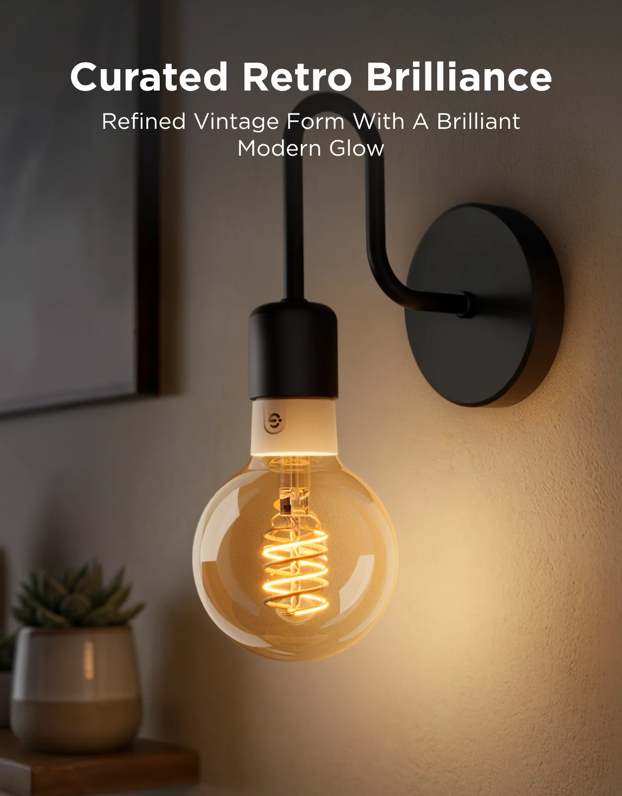 Govee E26 Smart Edison Light Bulb G25 500lm - Image 12