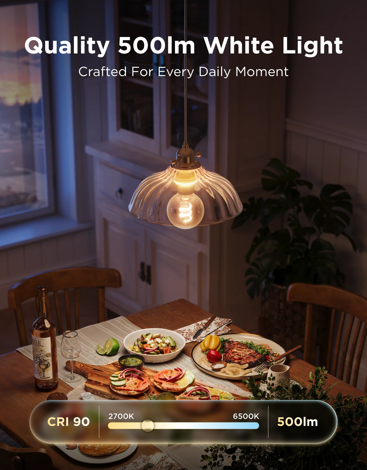 Govee E26 Smart Edison Light Bulb G25 500lm - Image 17