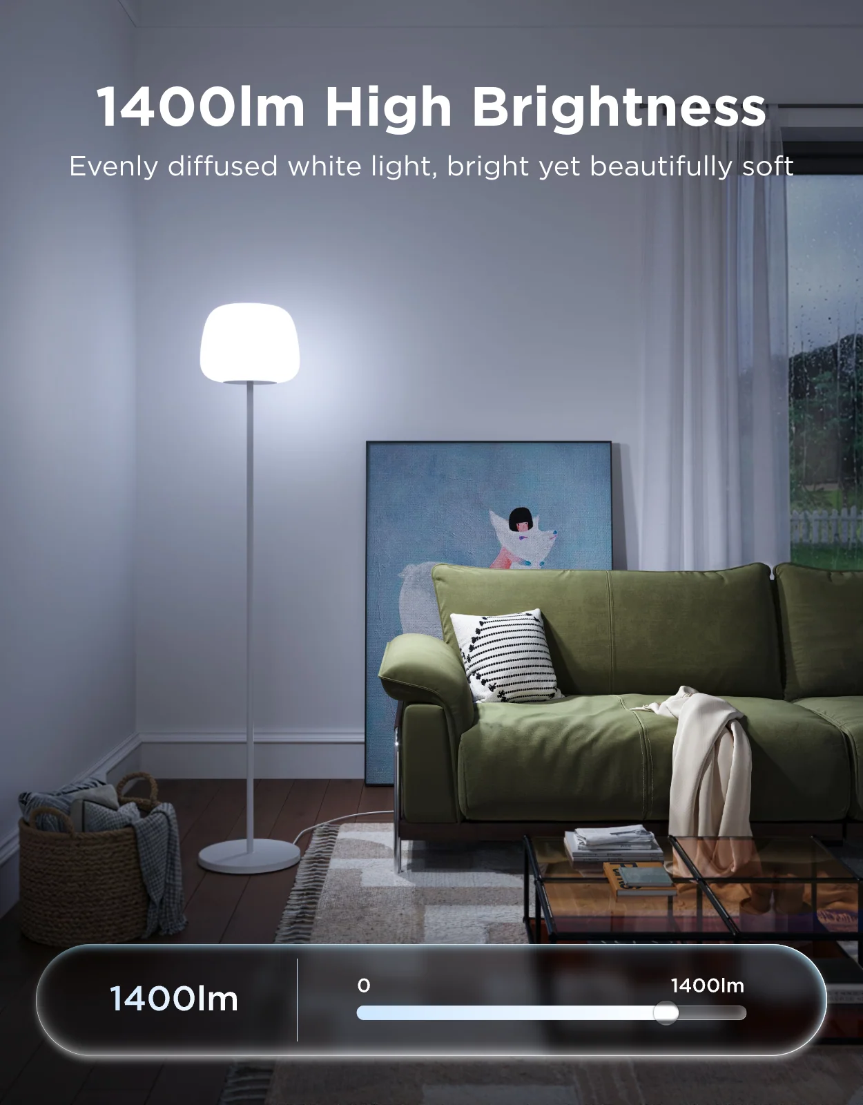 Govee Lantern Floor Lamp - Image 4
