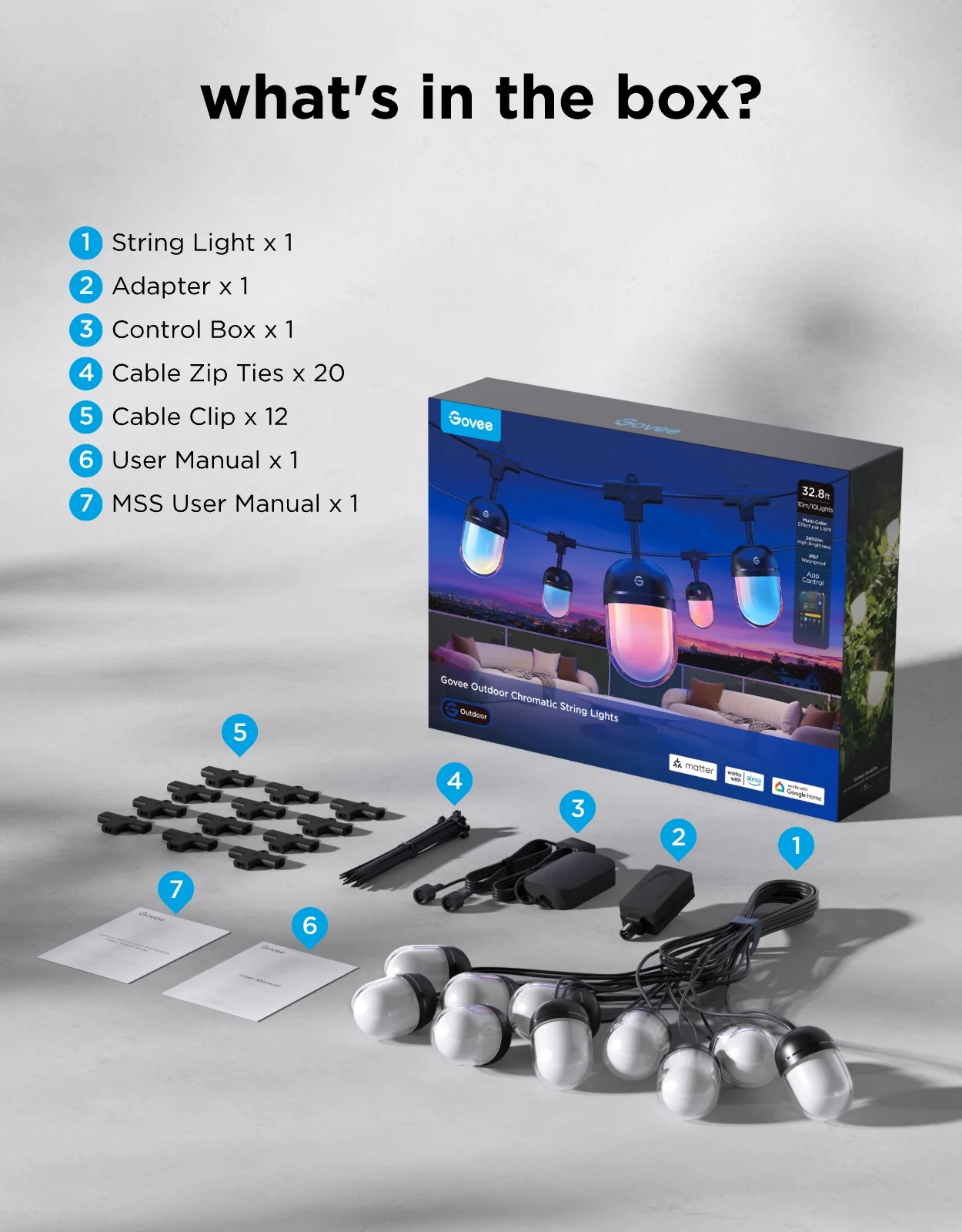 Govee Outdoor Chromatic String Lights - Image 10