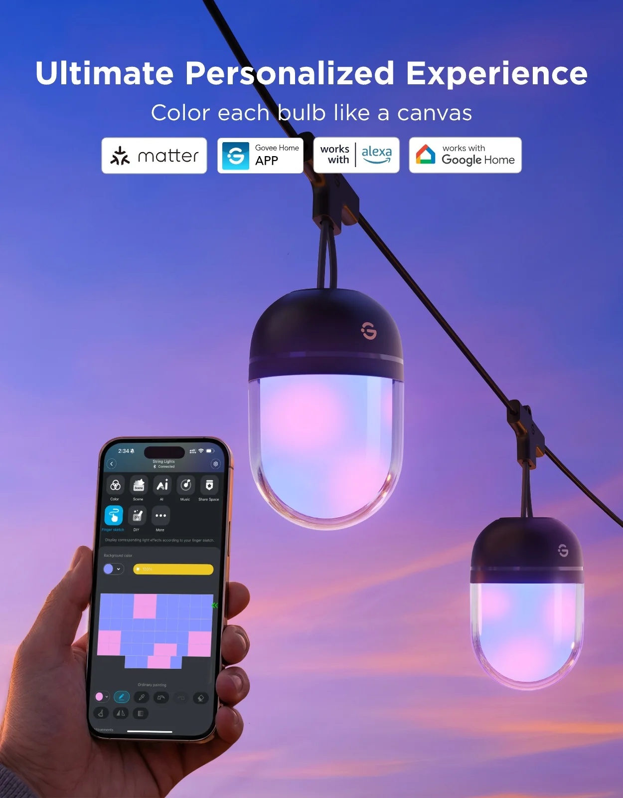 Govee Outdoor Chromatic String Lights - Image 18