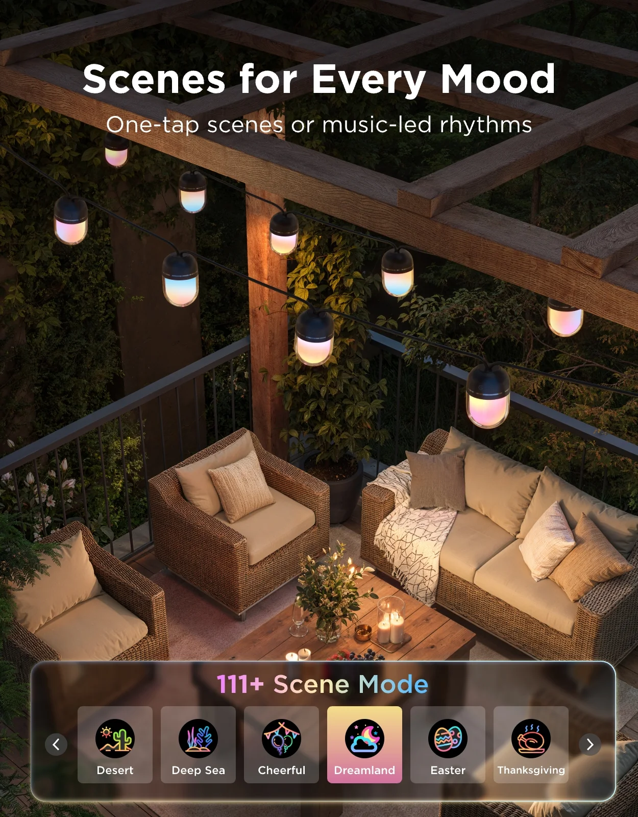 Govee Outdoor Chromatic String Lights - Image 7