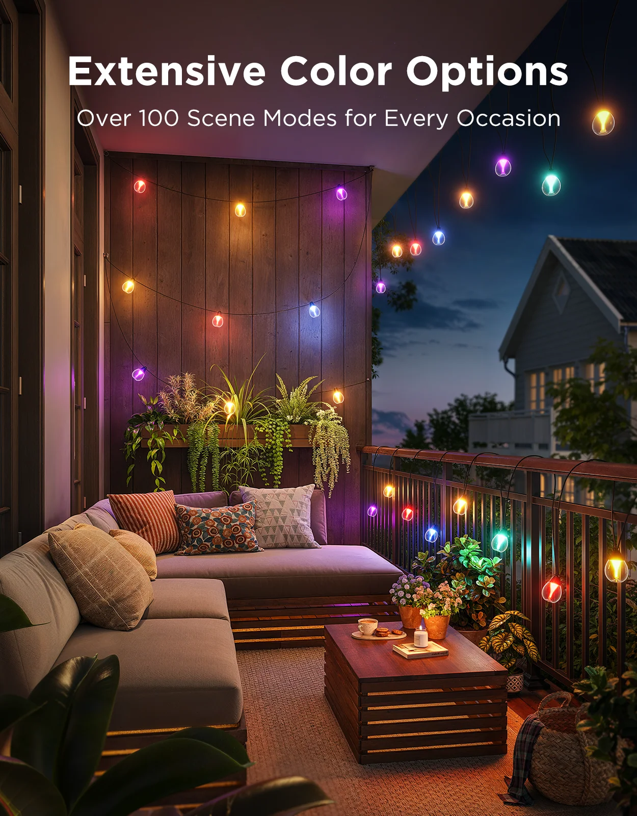 Govee Outdoor Clear Bulb String Lights - Image 20