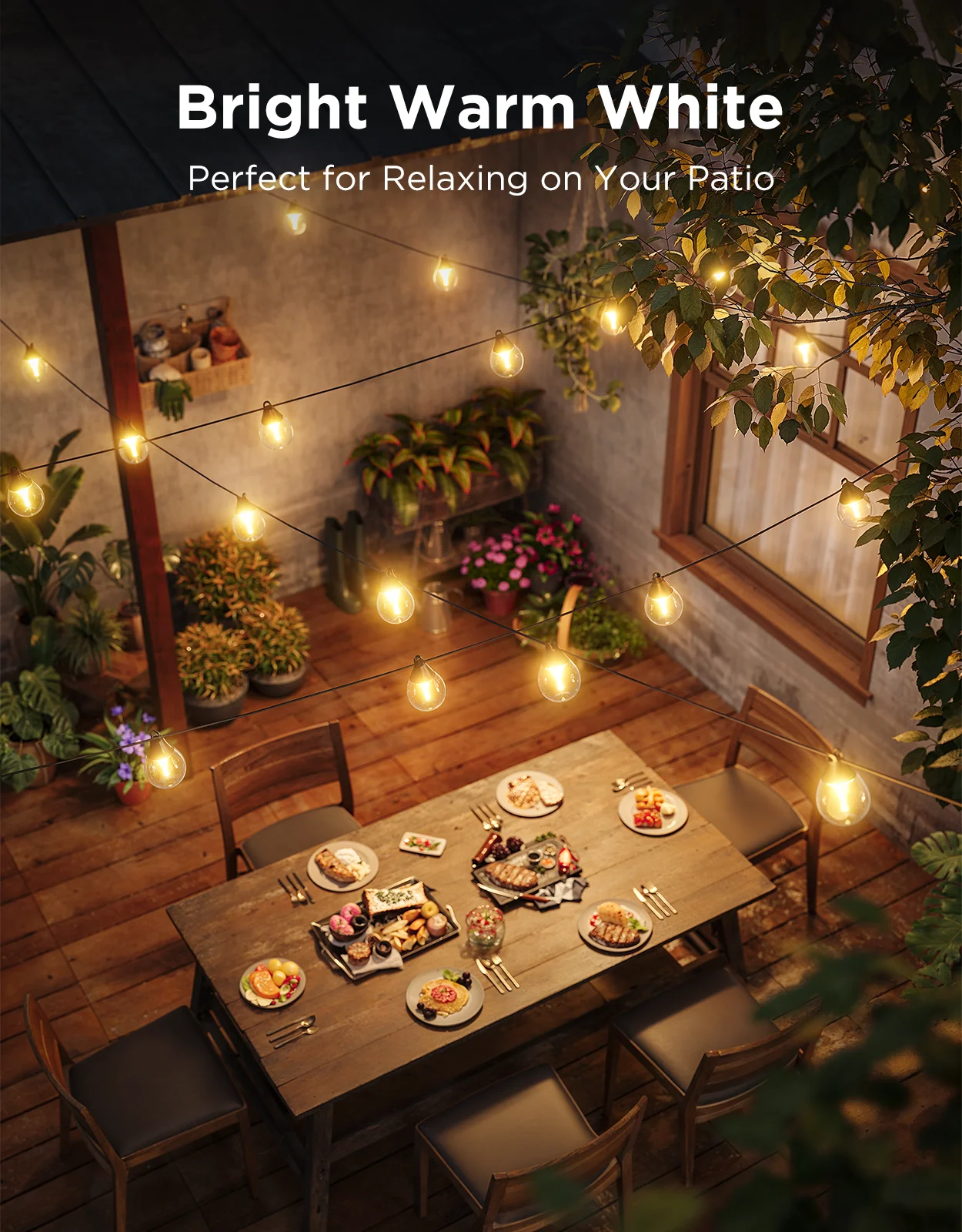Govee Outdoor Clear Bulb String Lights - Image 21