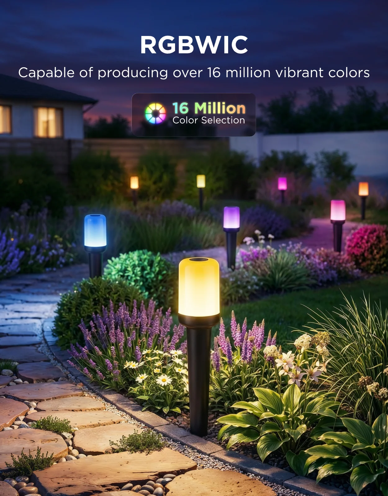 Govee Outdoor Cylinder Pathway Lights - Image 10