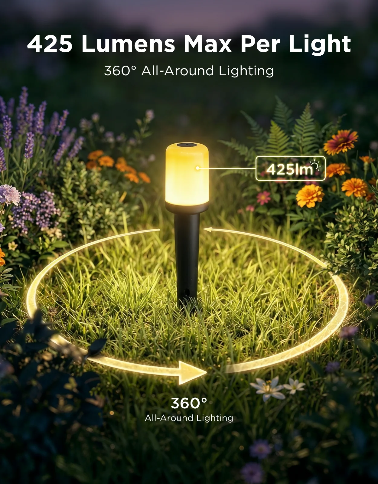Govee Outdoor Cylinder Pathway Lights - Image 12