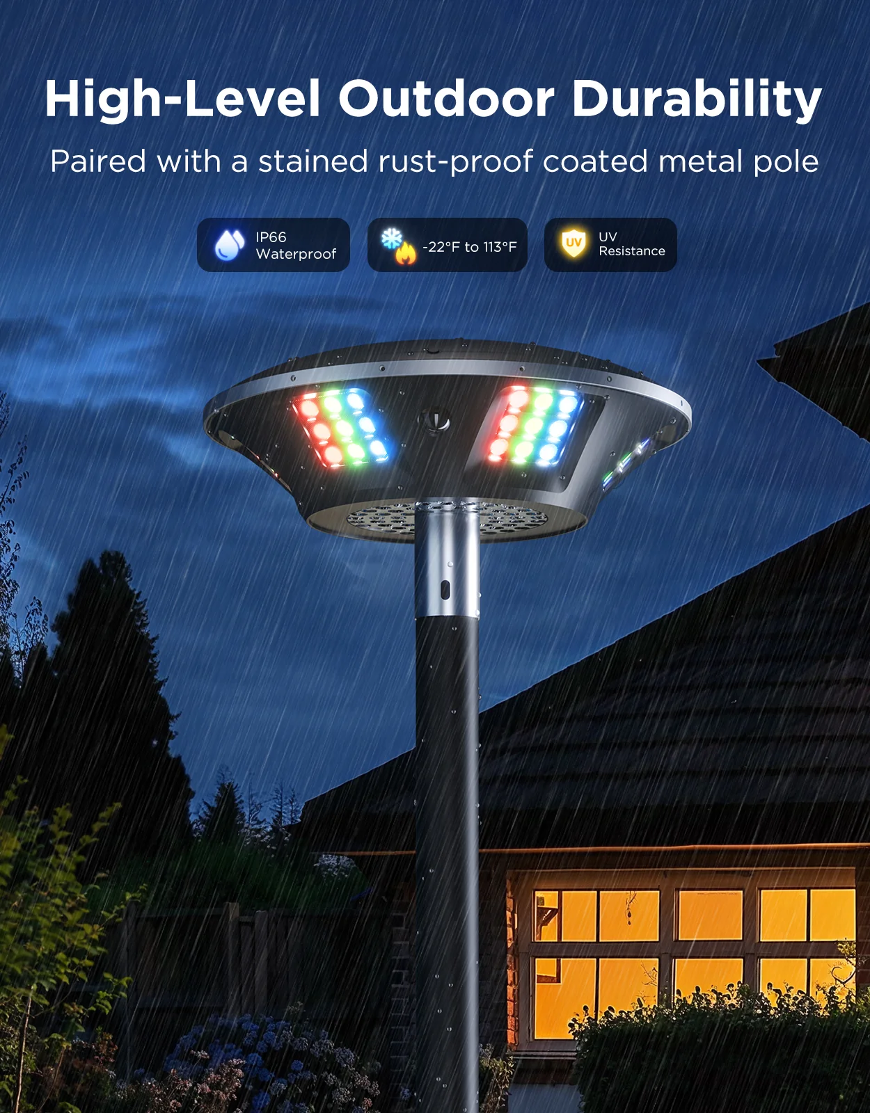 Govee Outdoor Lamp Post Lights - Image 6