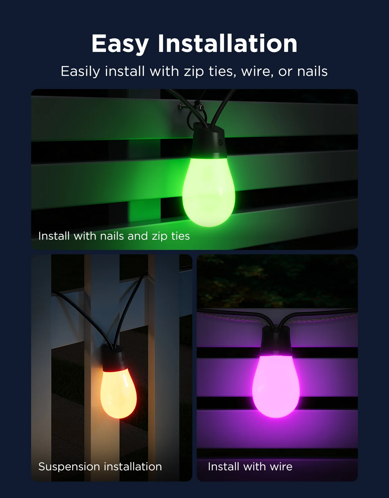 Govee Smart Outdoor S14 Bulb String Lights 2 - Image 25
