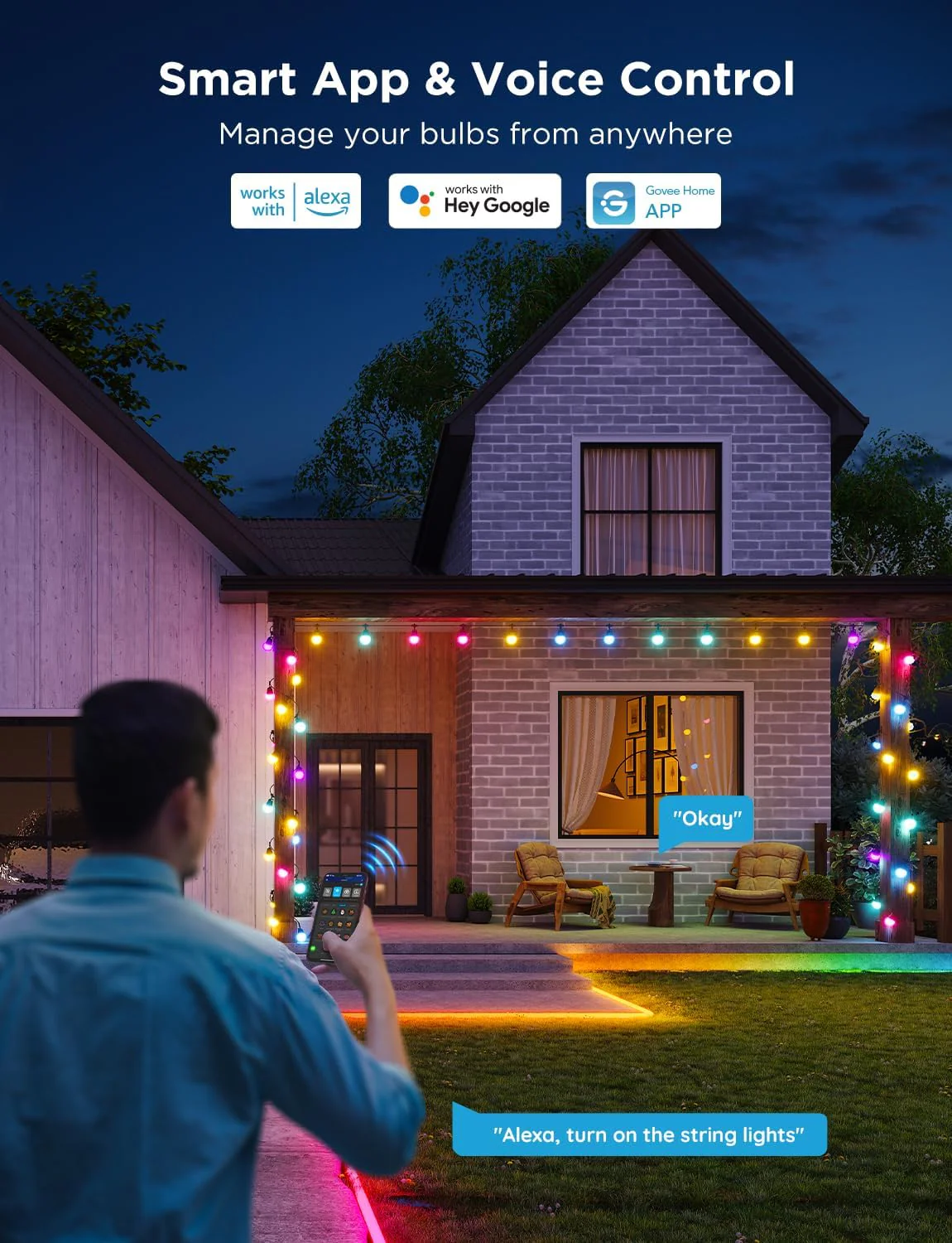 Govee Outdoor String Lights 2 - Image 12