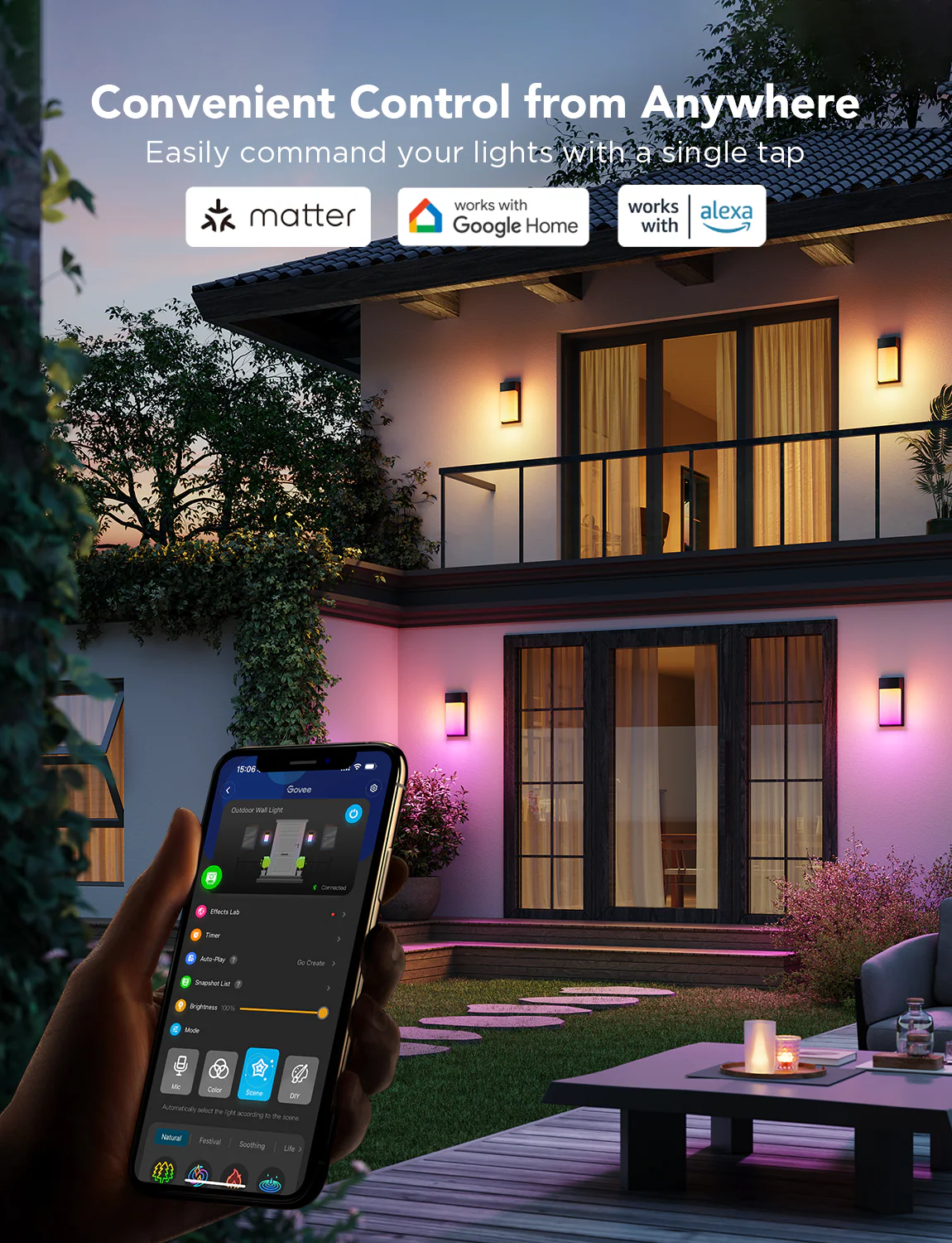Govee Outdoor Wall Light - Image 6