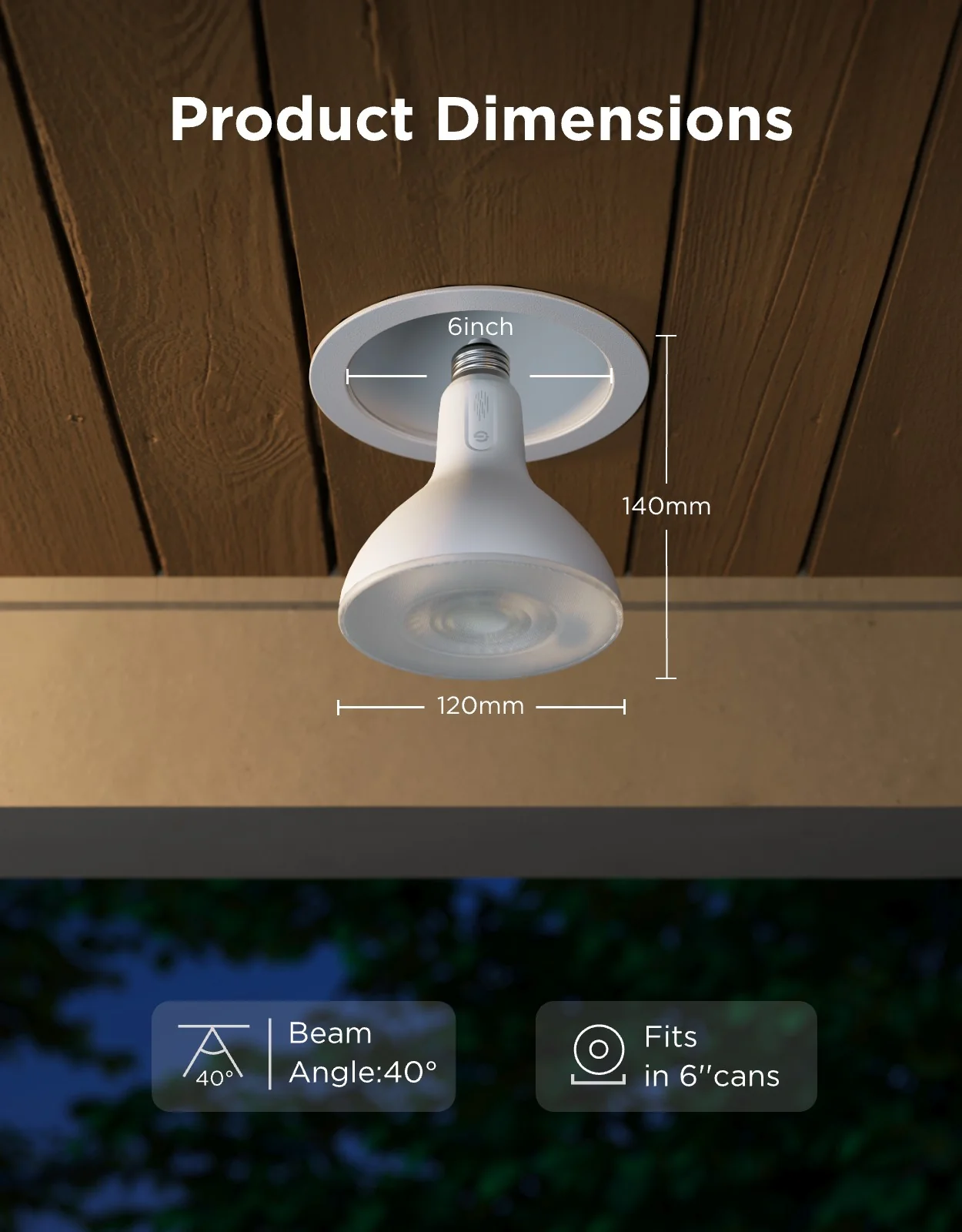 Govee PAR38 Smart LED Outdoor Bulb 1300lm - Image 15