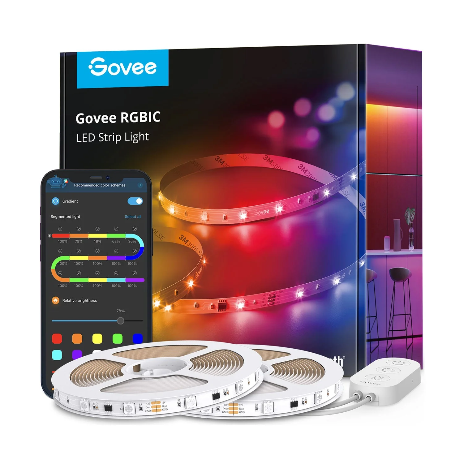 Refurbished Govee RGBIC Basic LED Strip Lights - Image 12