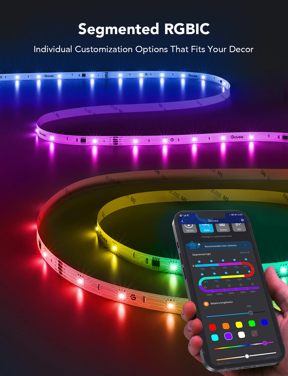 Refurbished Govee RGBIC Basic LED Strip Lights - Image 6