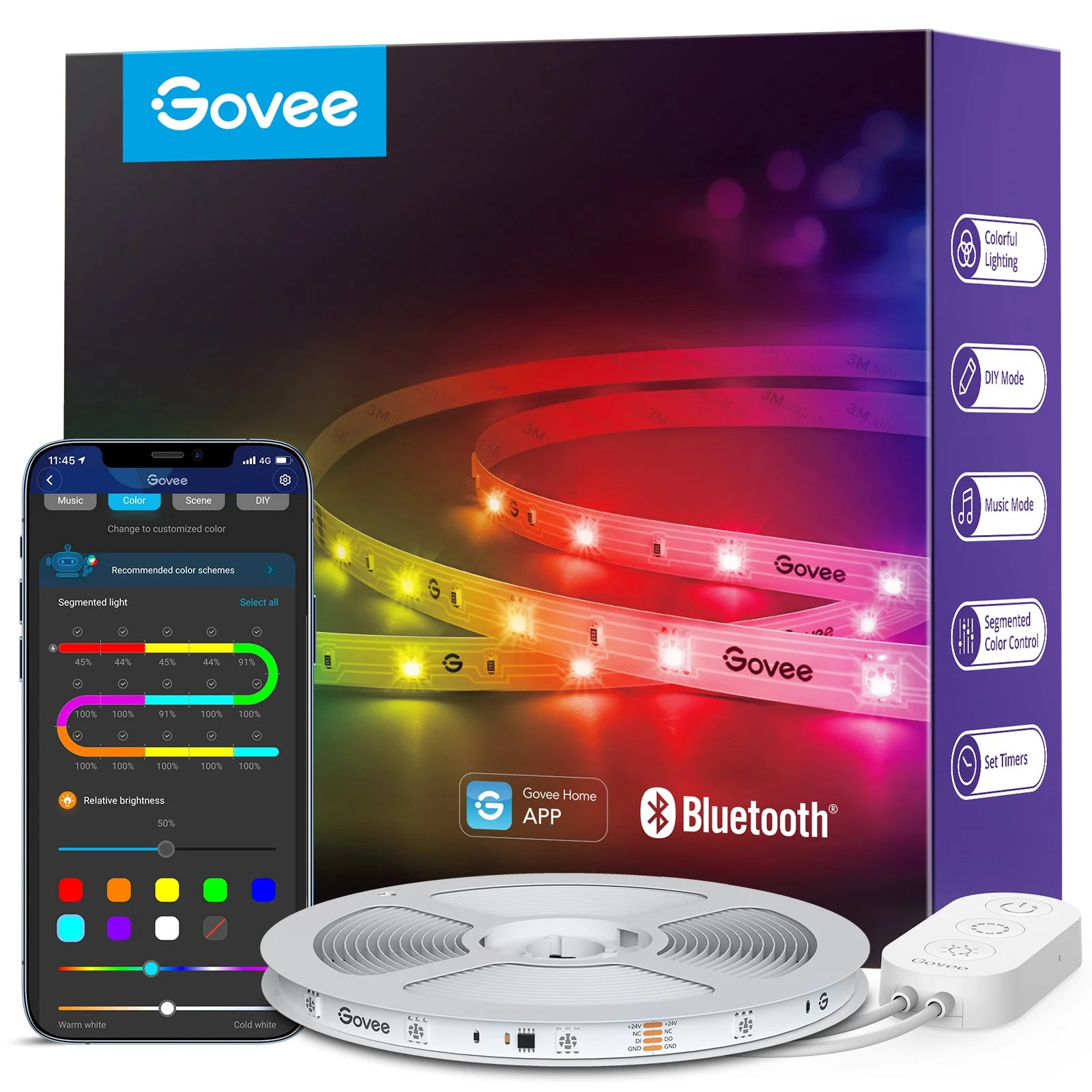 Refurbished Govee RGBIC Basic LED Strip Lights - Image 8