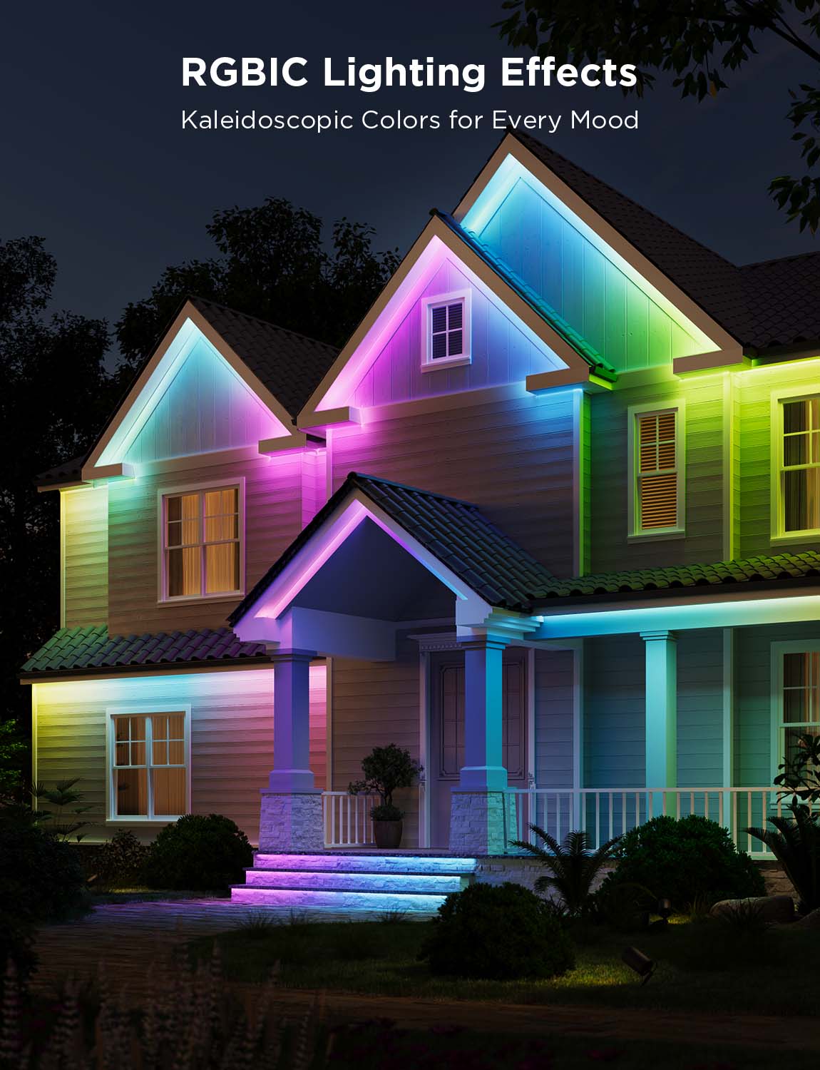 Govee RGBICWW Outdoor LED Strip Lights - Image 20