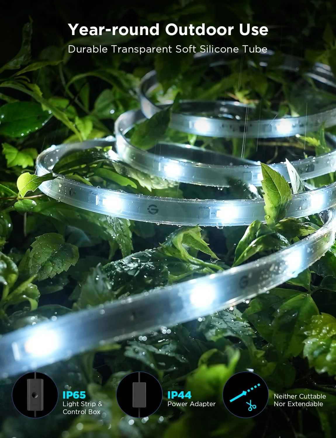 Govee RGBICWW Outdoor LED Strip Lights - Image 22