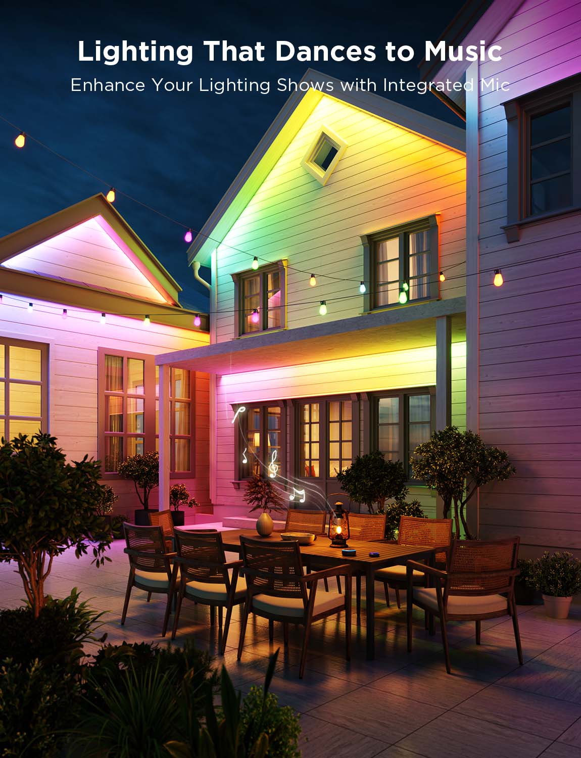 Govee RGBICWW Outdoor LED Strip Lights - Image 23