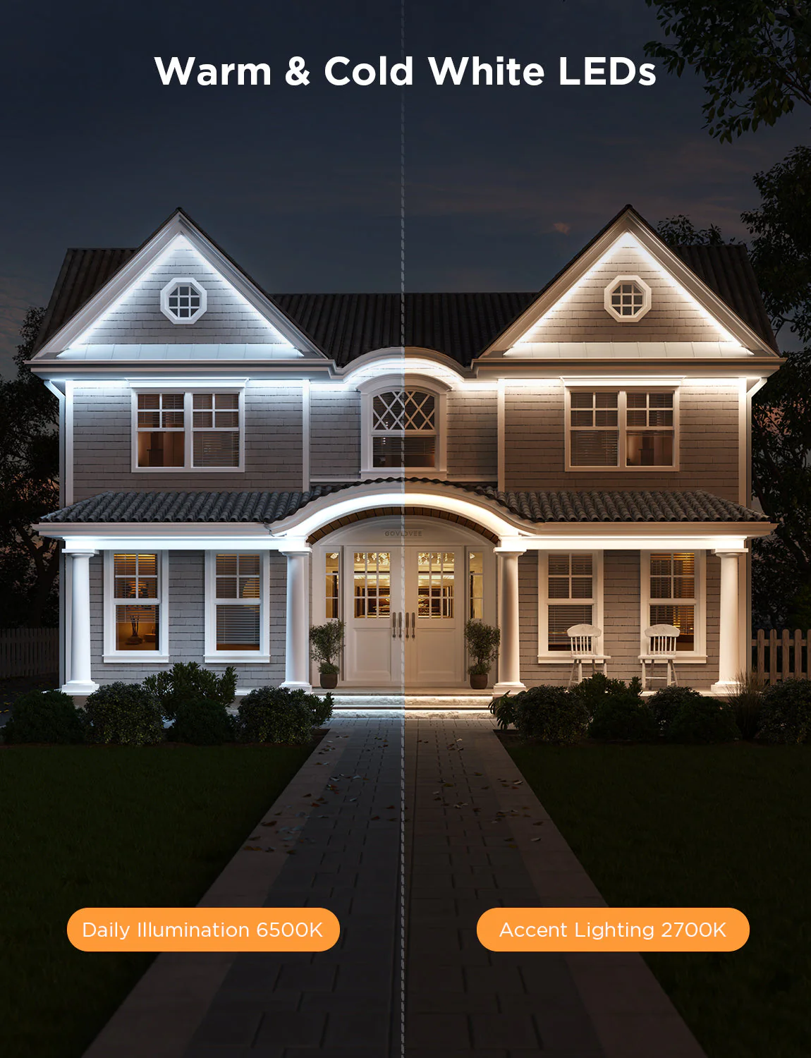 Govee RGBICWW Outdoor LED Strip Lights - Image 3