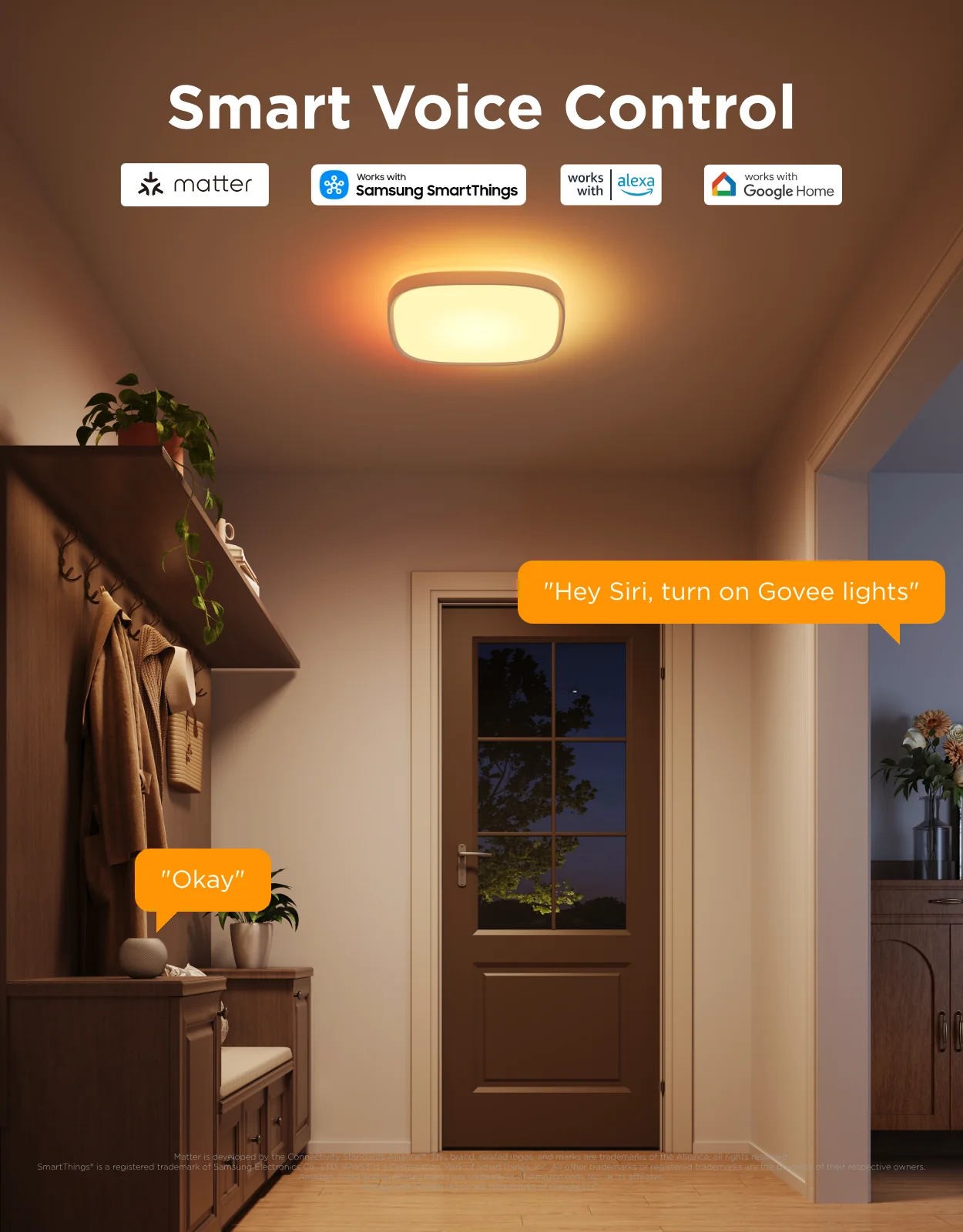 Govee 12-Inch RGBWW + RGBIC Smart Ceiling Light - Image 25