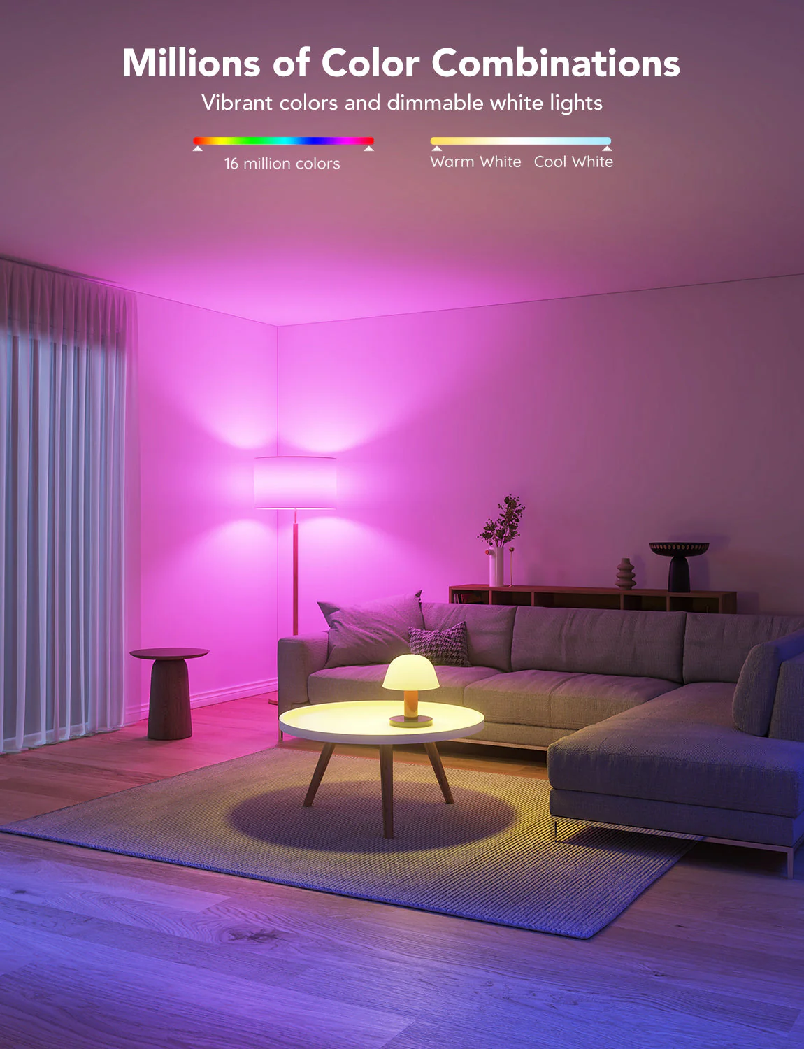 Govee Smart A19 LED Light Bulbs - Image 4