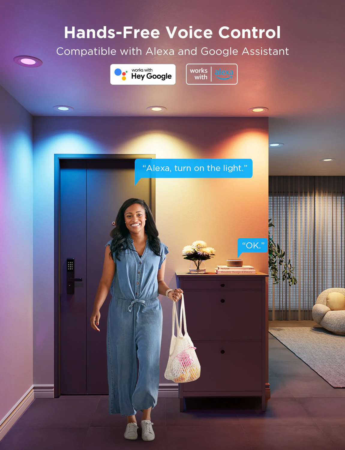 Govee 6-Inch Smart Retrofit Recessed Can Lights - Image 6