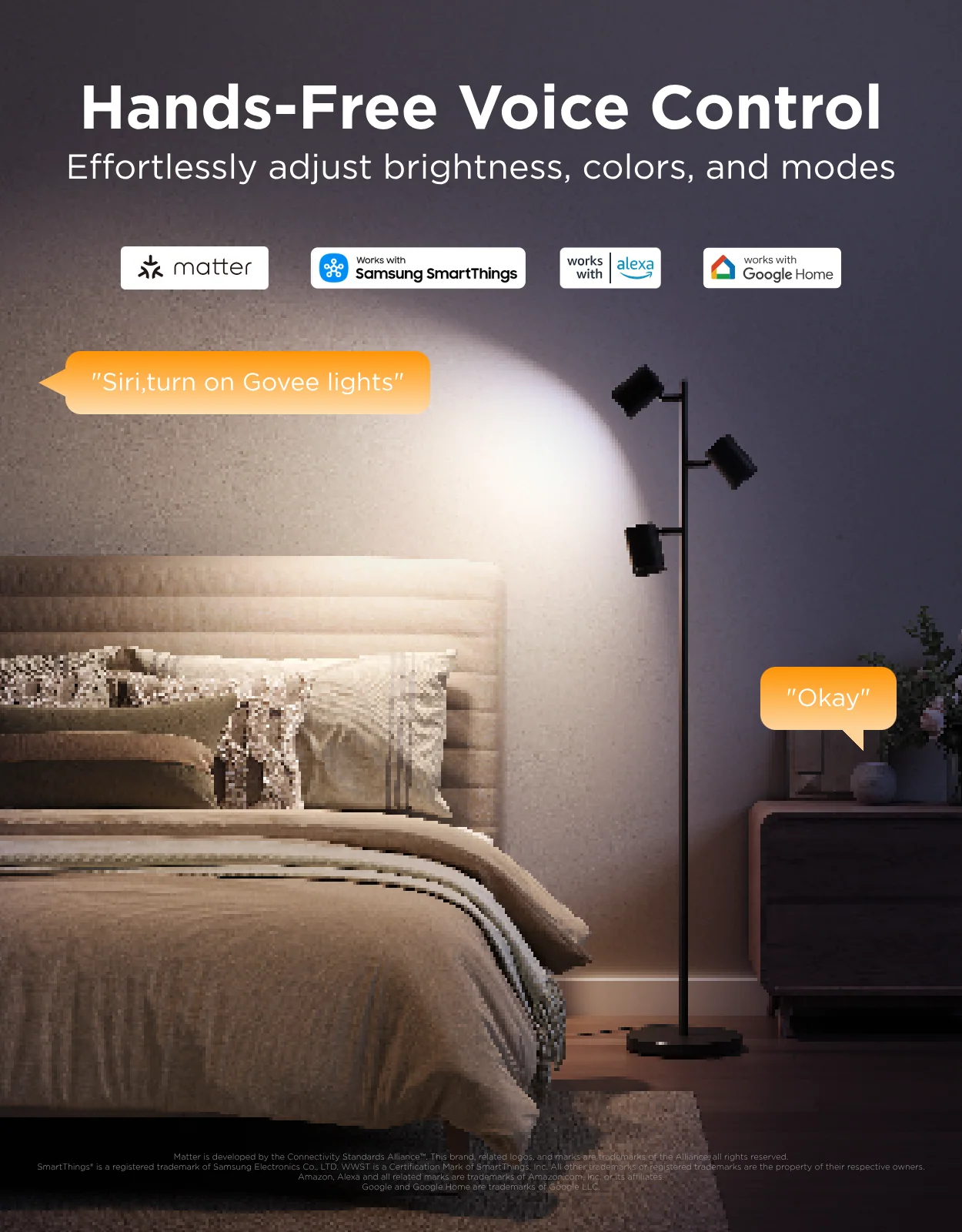 Govee Tree Floor Lamp - Image 5