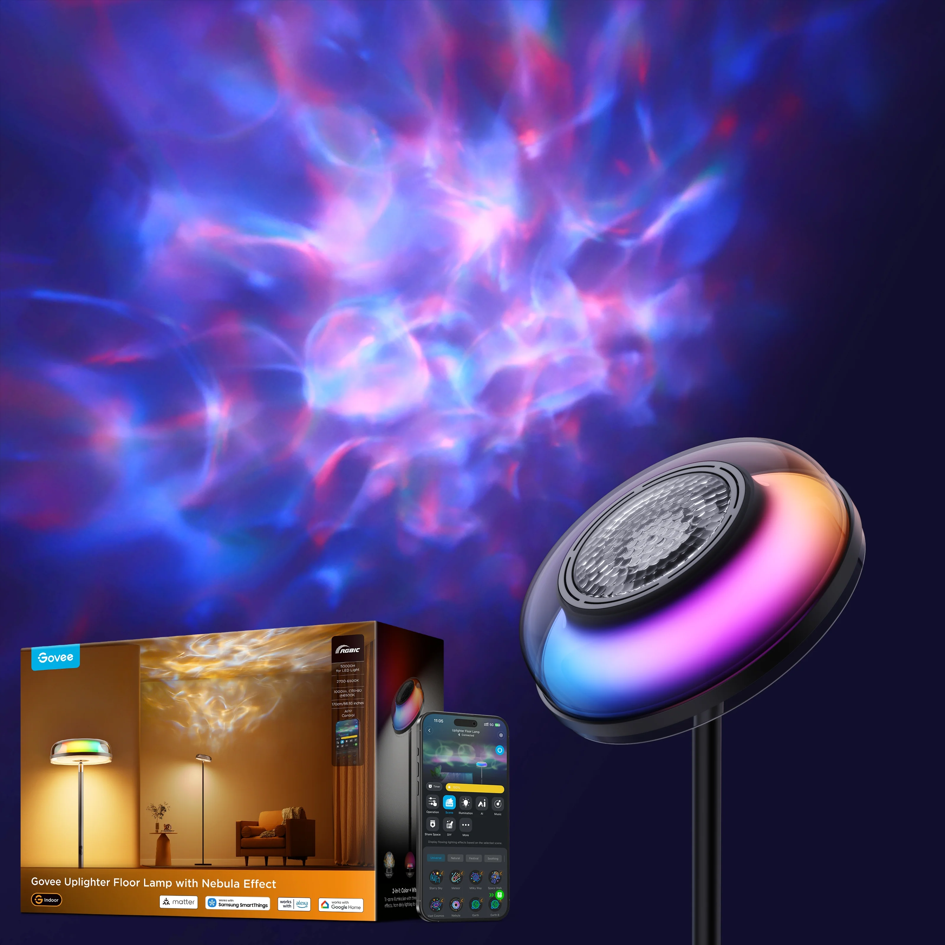 Govee Uplighter Floor Lamp - Image 9