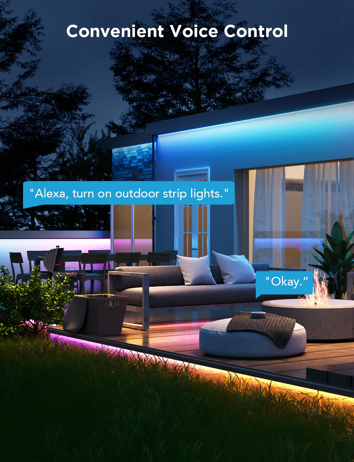 Govee Wi-Fi RGBIC Outdoor Strip Lights - Image 19