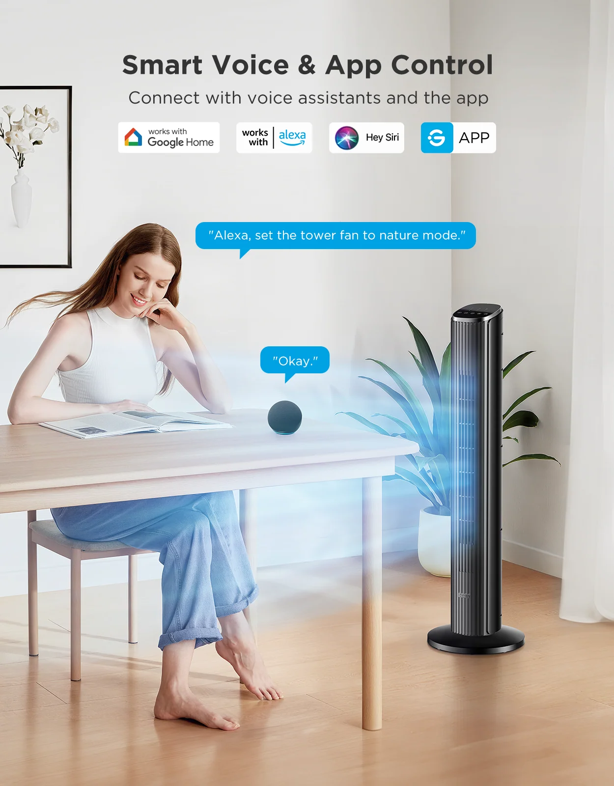 GoveeLife 36'' Smart Tower Fan 2 - Image 12