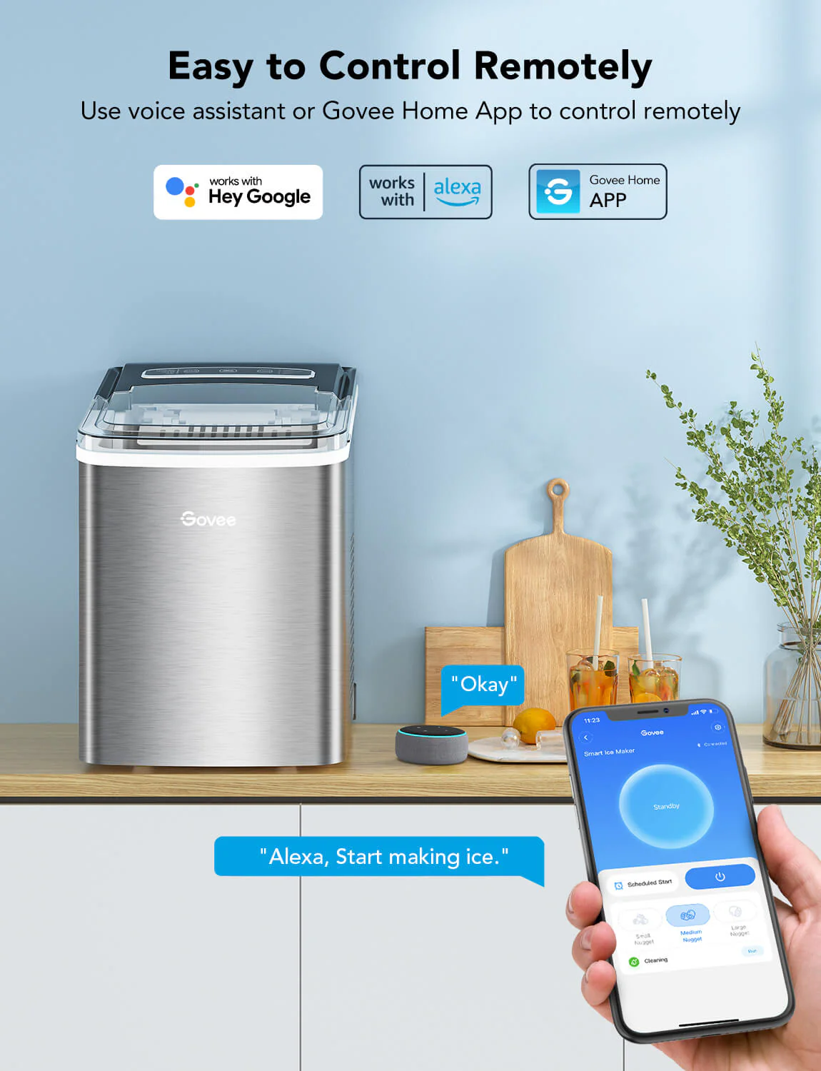 GoveeLife Portable Countertop Ice Maker - Image 4
