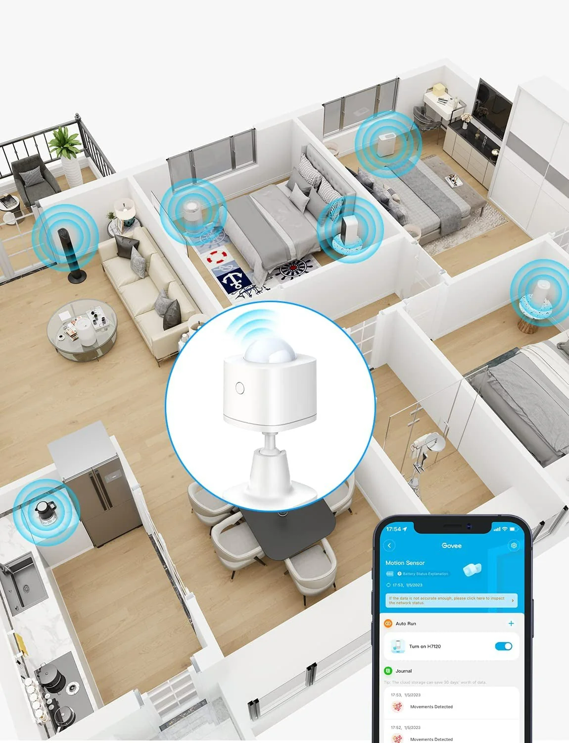 GoveeLife Smart Wireless Motion Sensor - Image 4