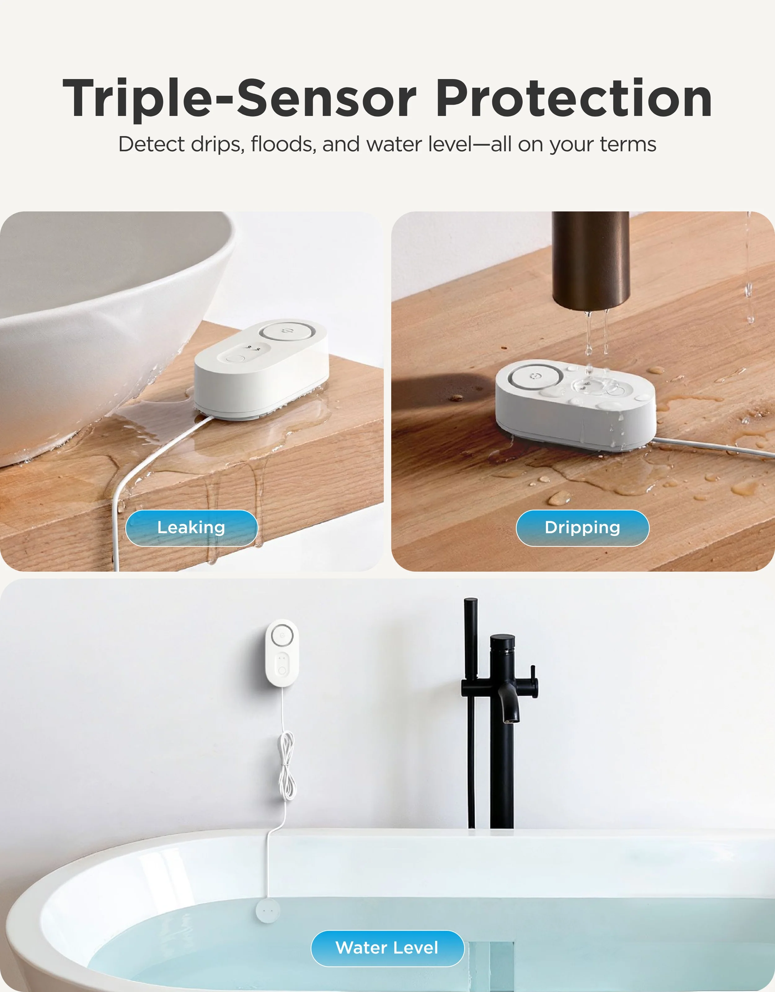 GoveeLife Water Leak Detector 1s With Sensor Cable - Image 3
