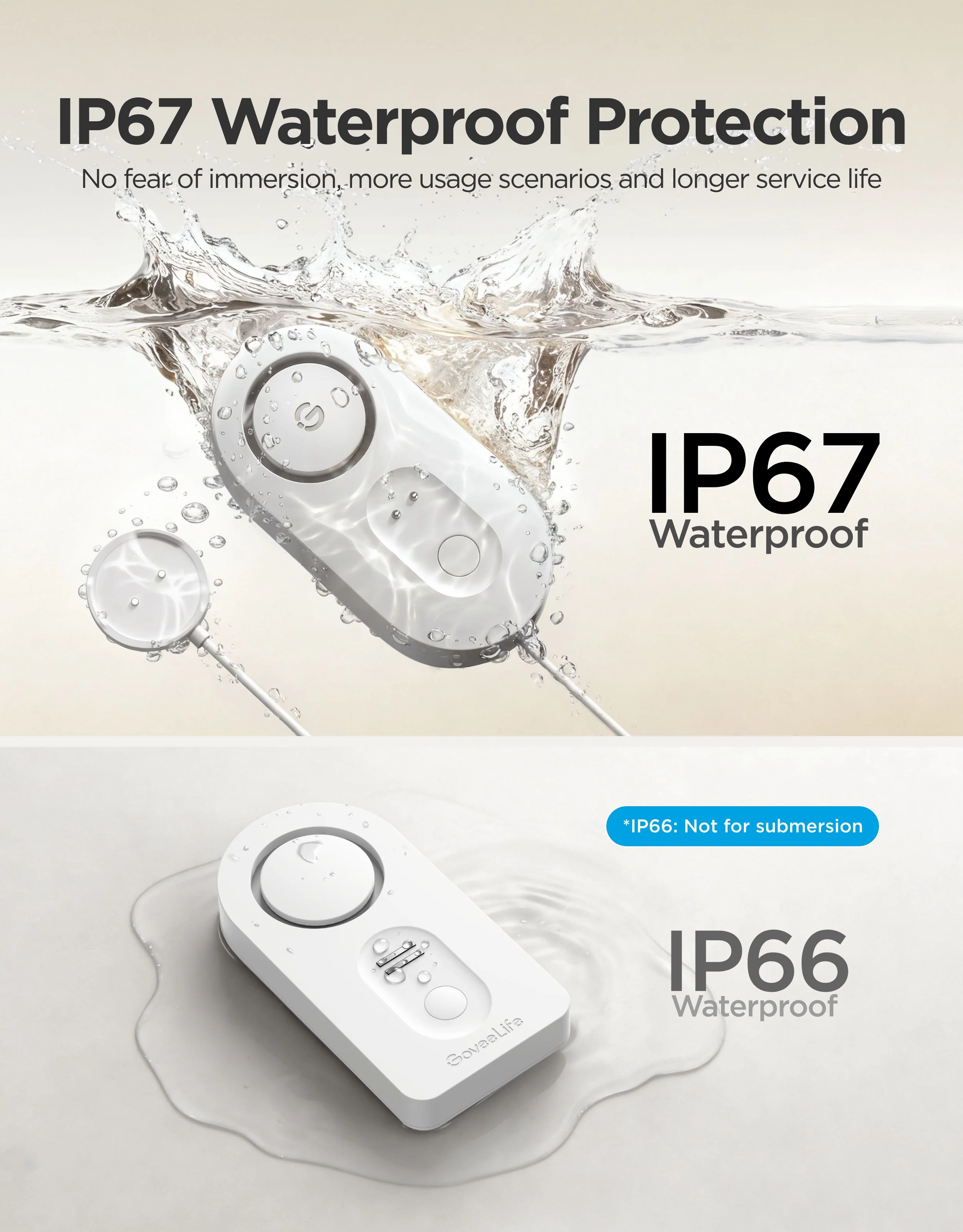 GoveeLife Water Leak Detector 1s With Sensor Cable - Image 7