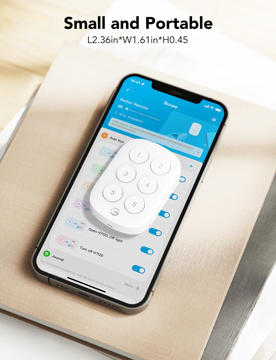 GoveeLife Wireless Mini Smart 6 Button Sensor, Group Control Devices - Image 16