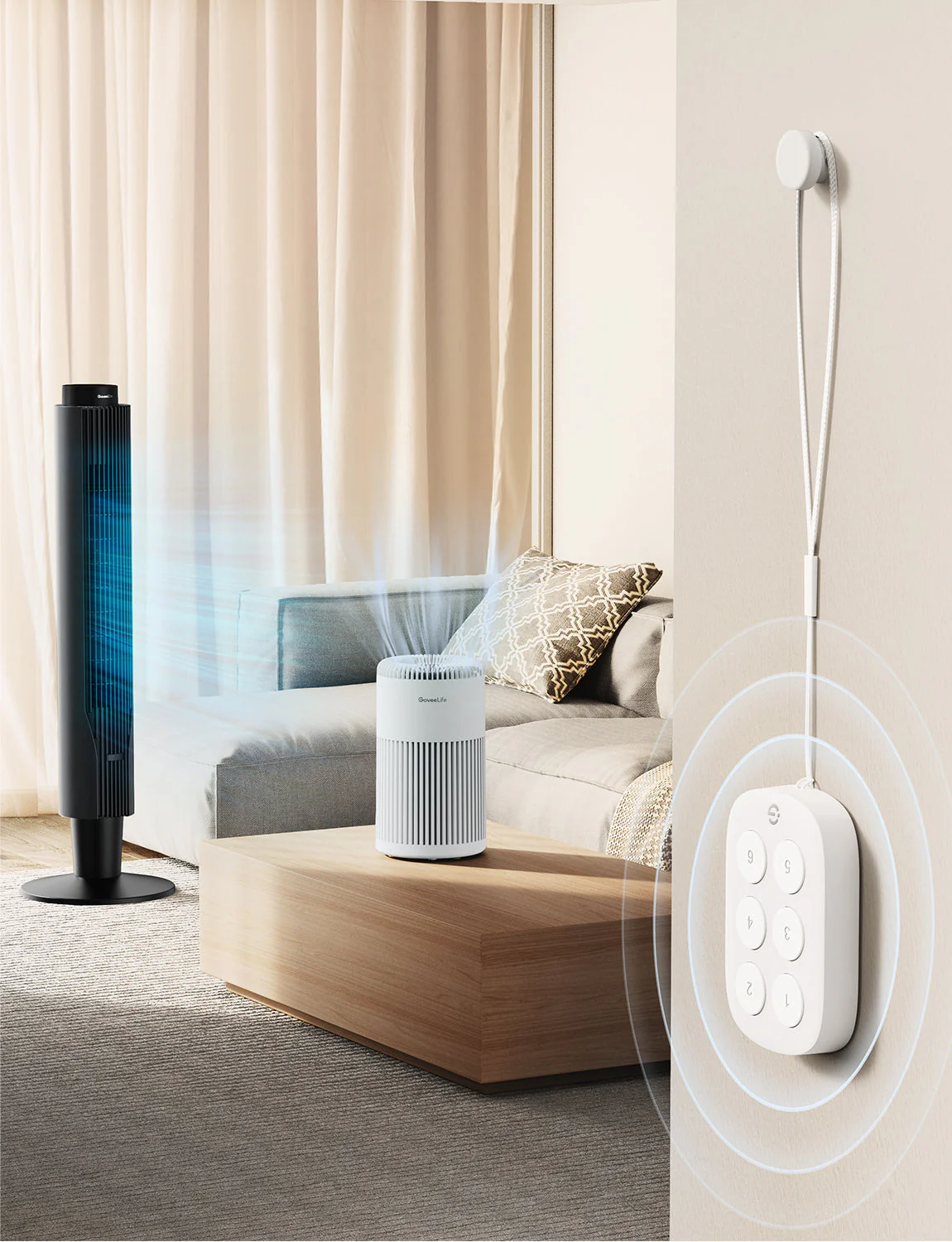 GoveeLife Wireless Mini Smart 6 Button Sensor, Group Control Devices - Image 9