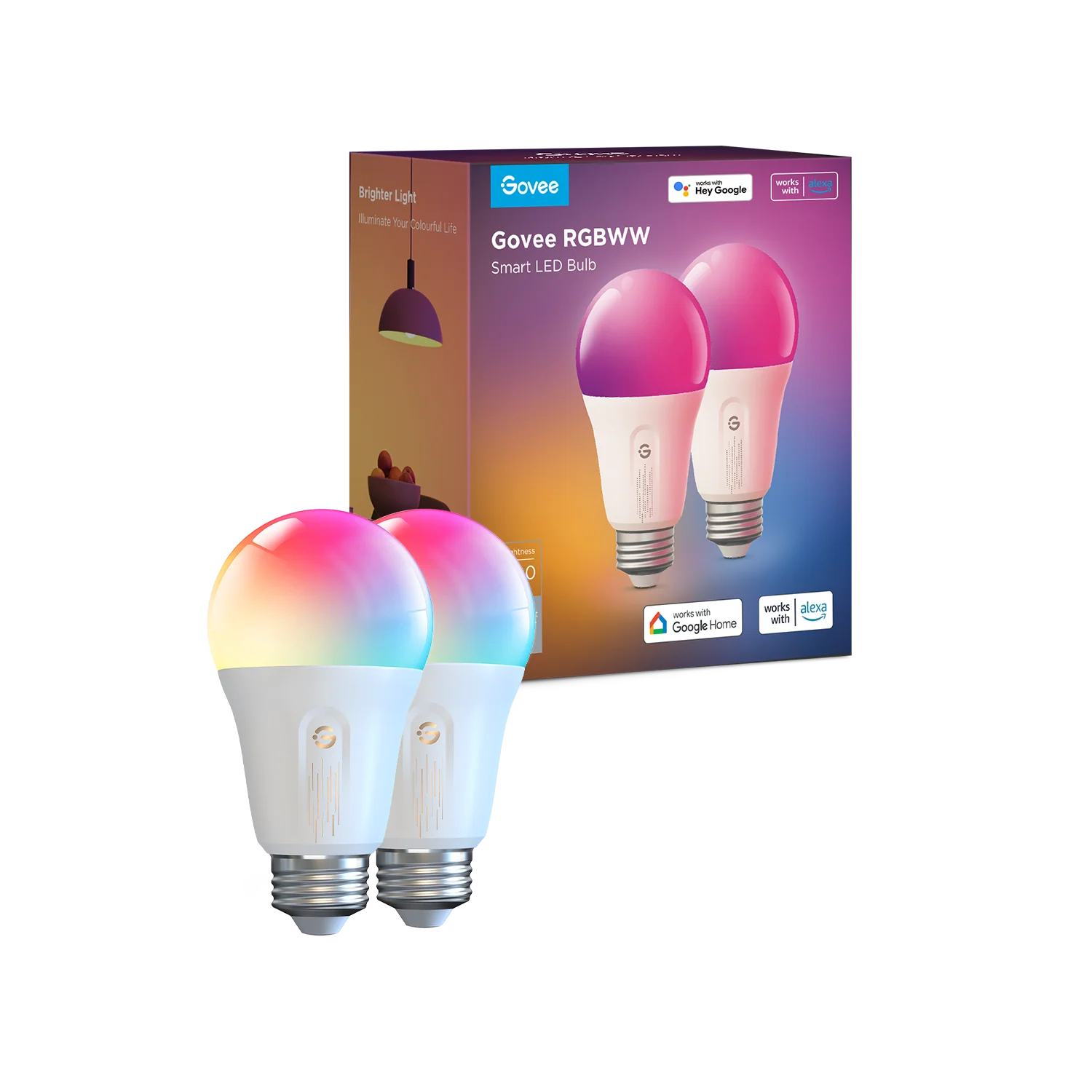 Govee Smart RGBWW Light Bulbs 1200 Lumens - Image 8