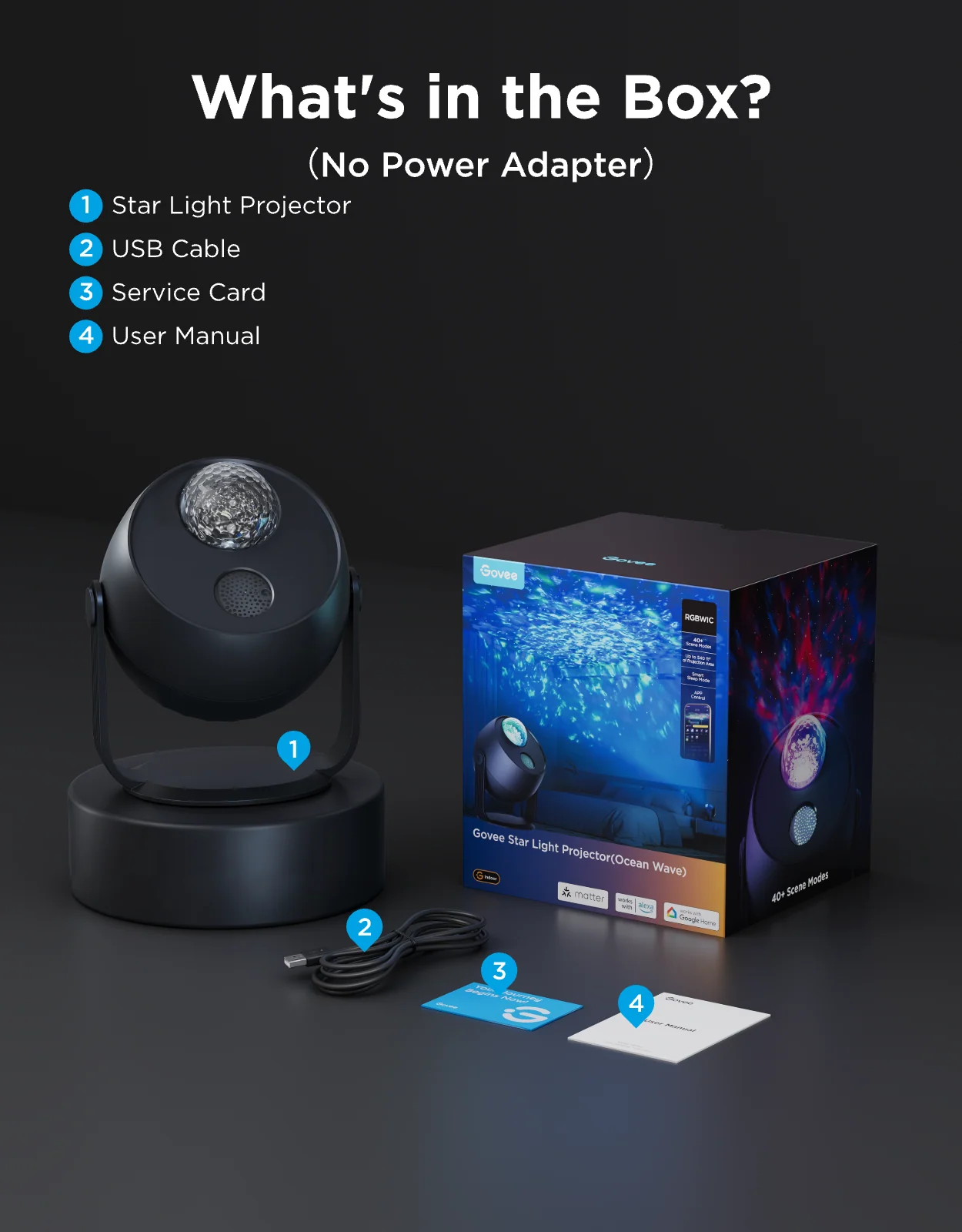 [Memorial Day Sale]Govee Star Light Projector (Ocean Wave) - Image 8