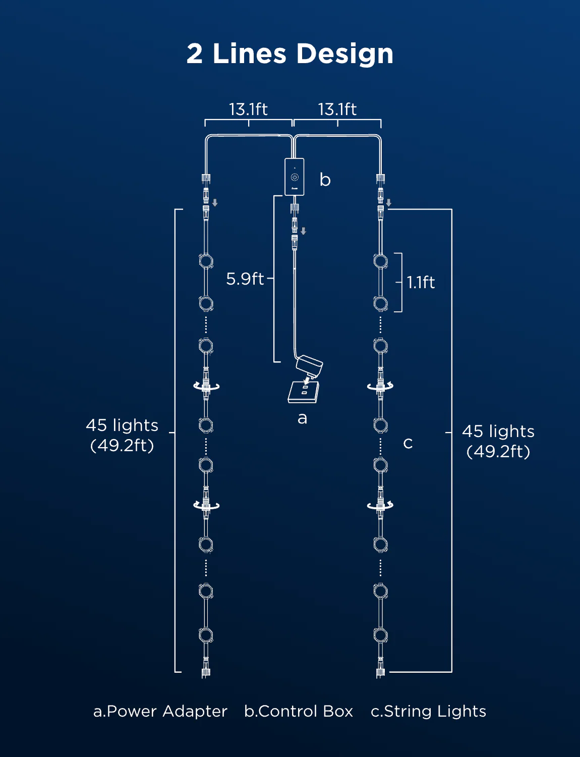 Govee Outdoor Dot String Lights - Image 6