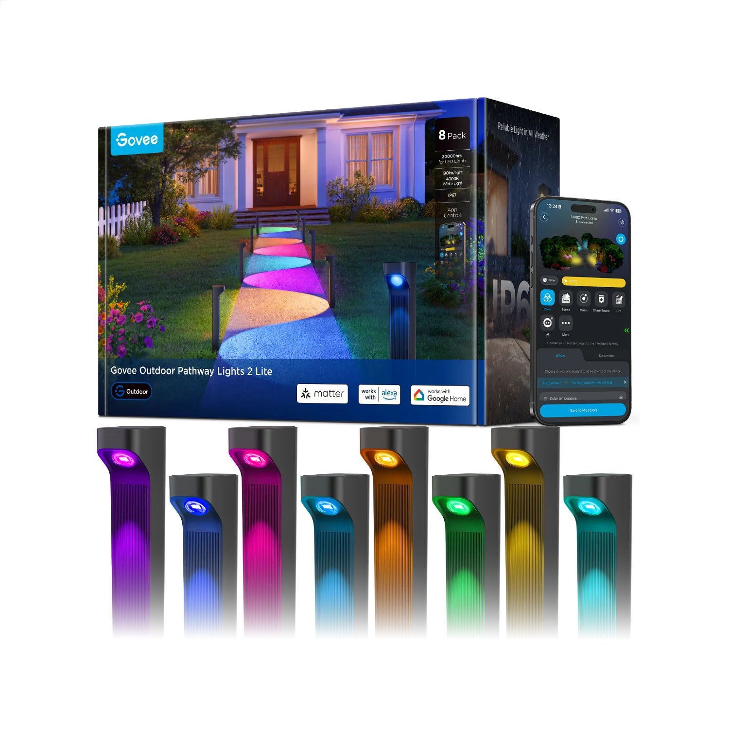 Govee Outdoor Pathway Lights 2 Lite - Image 10