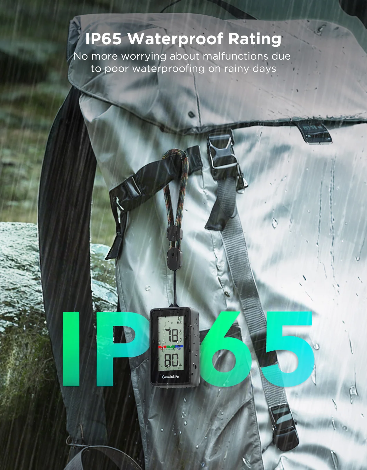 Goveelife Outdoor Portable Thermo-Hygrometer - Image 12
